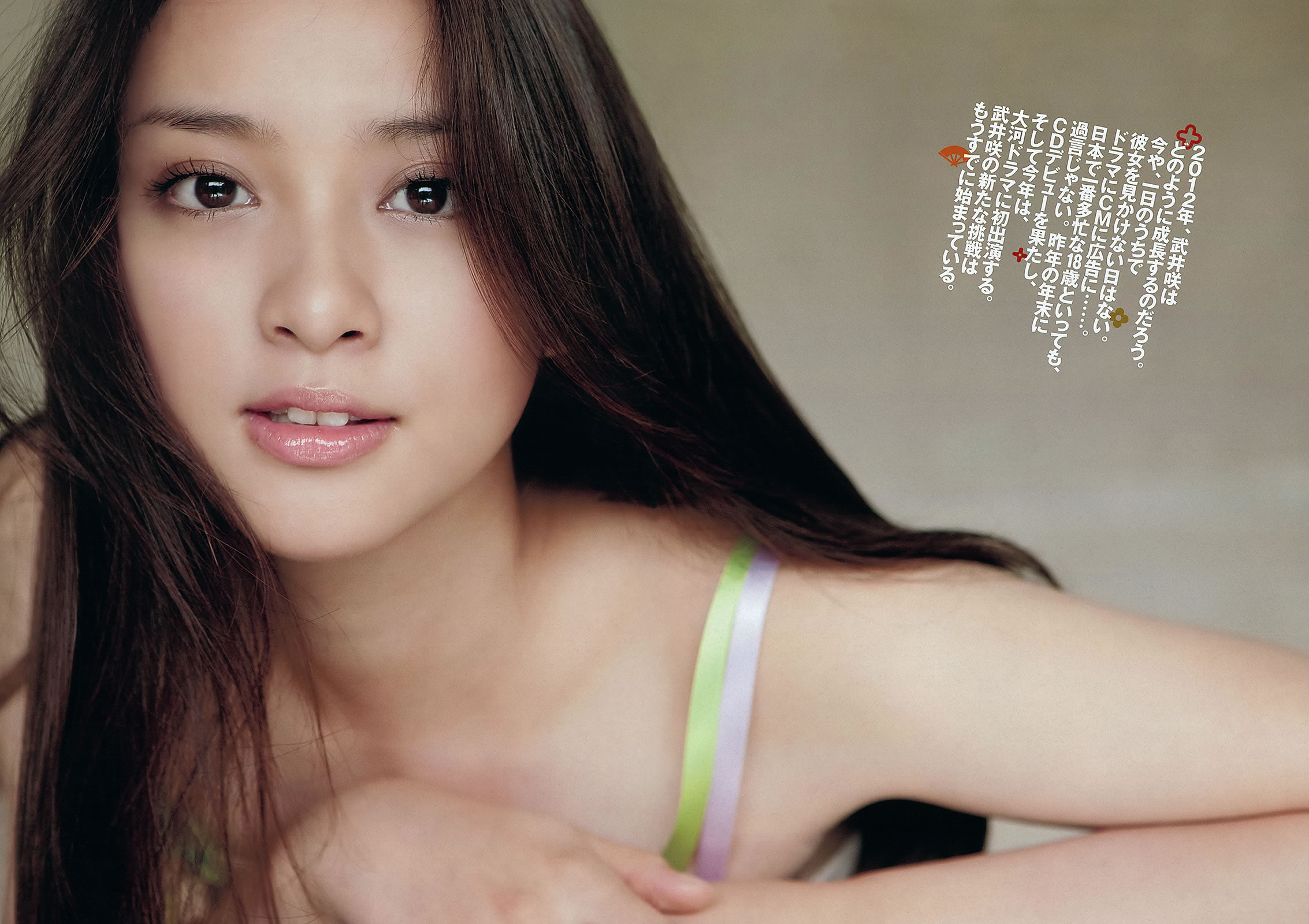 [Weekly Playboy]高清写真图2012 No.03-04 武井咲 高柳明音 铃木ちなみ 小池里奈 矶山さやか