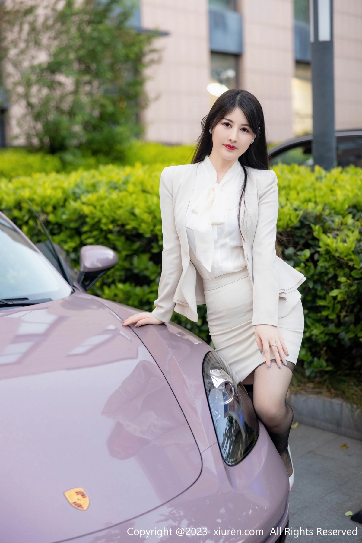 [XiuRen]高清写真图 2023.06.08 No.6879 诗诗kiki 黑丝美臀
