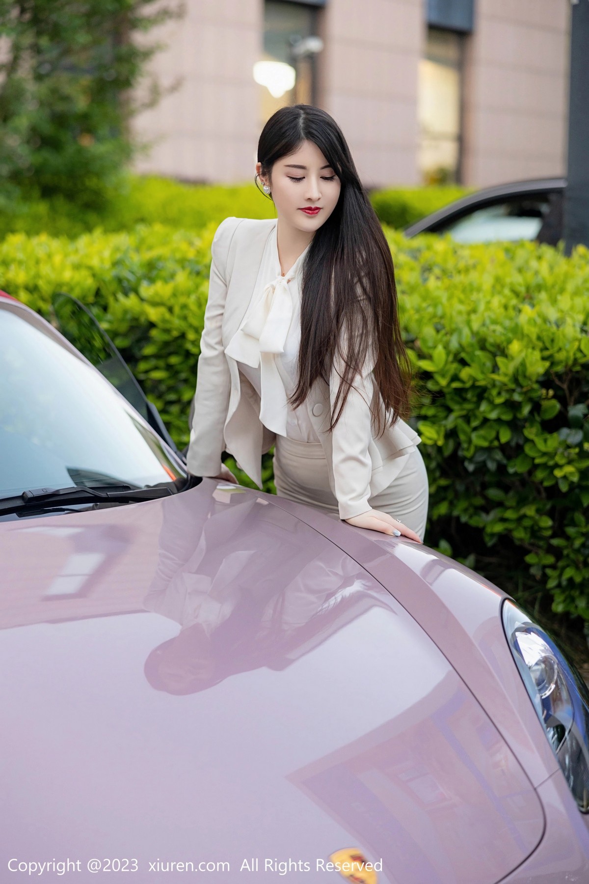 [XiuRen]高清写真图 2023.06.08 No.6879 诗诗kiki 黑丝美臀