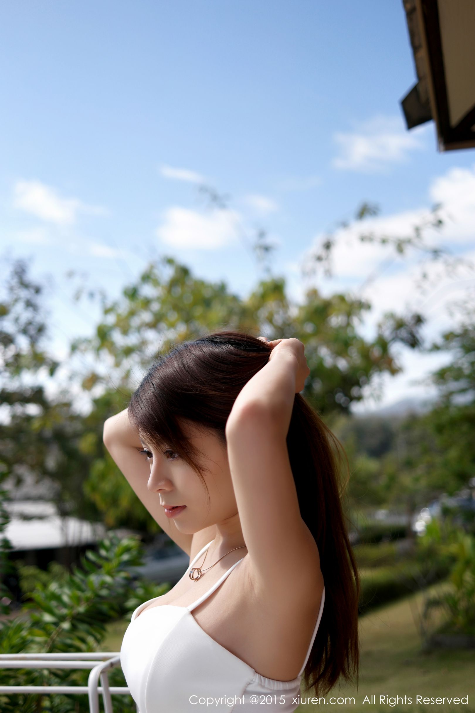 嘉宝贝儿-泰国旅拍写真图小清新系列[XIUREN]高清写真图套图写真图集