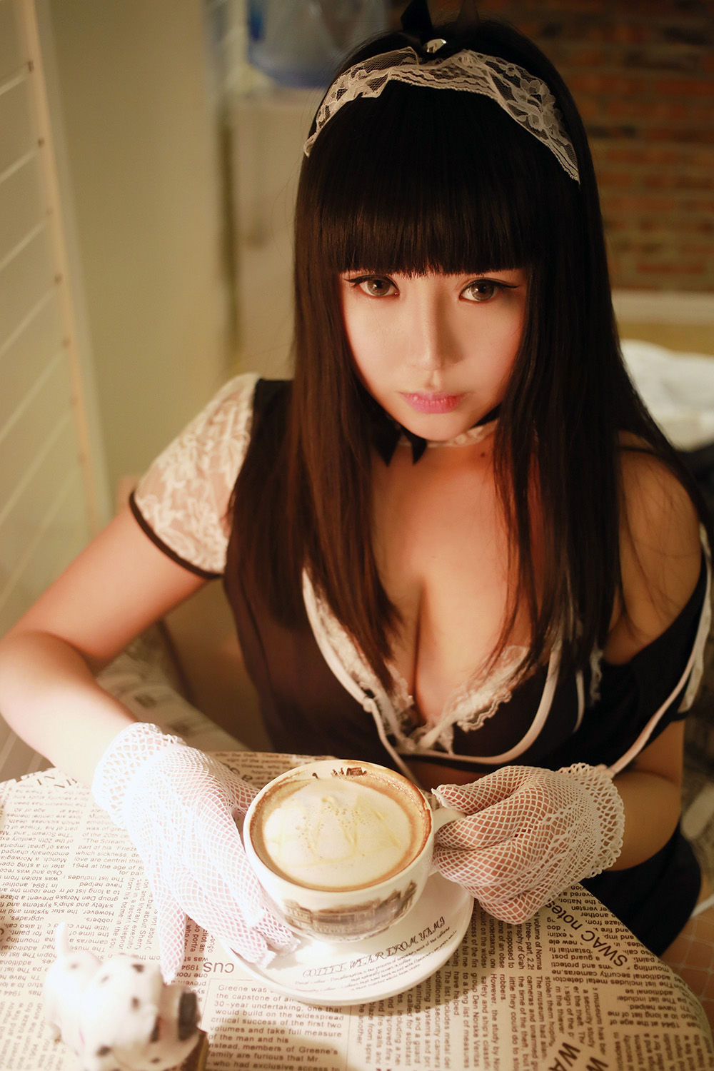 八宝Icey-女仆与清新写真图[MYGIRL美媛馆]高清写真图NO.035