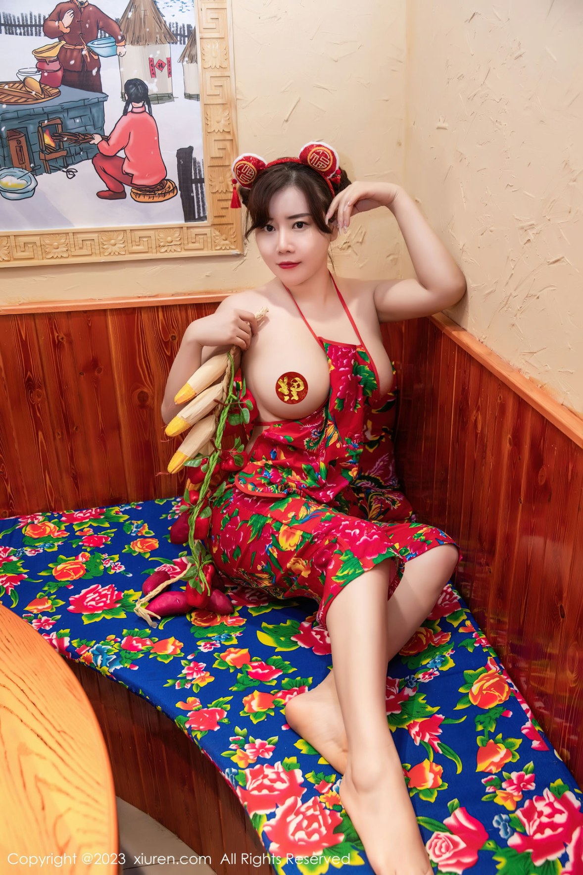 [XiuRen]高清写真图 2023.01.12 No.6121 王婉悠Queen 布兜美臀