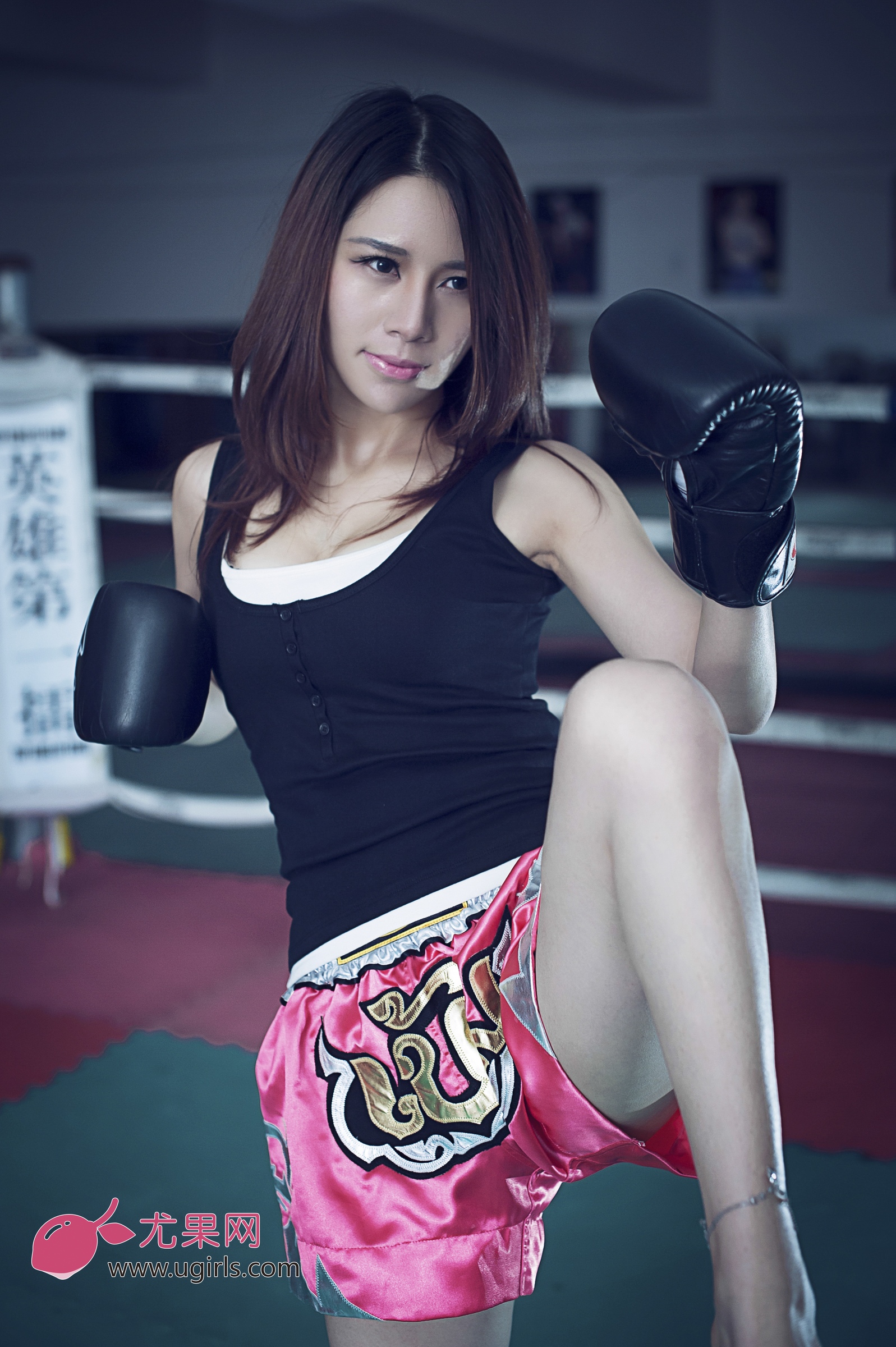 杜乔-性感女拳击手的经典暴力美学[尤果网]高清写真图Ugirls写真图No.014