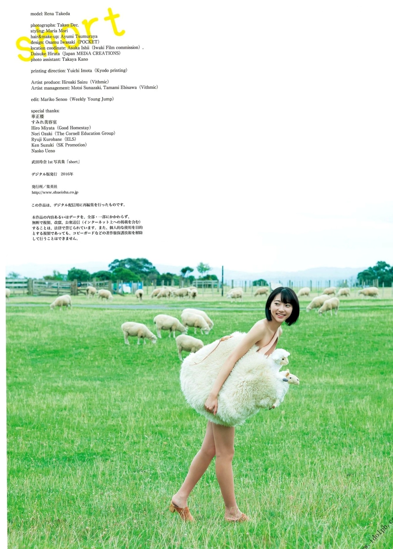 PB写真集_武田玲奈《short》短发比基尼海滩清新纯欲写真集[103P]