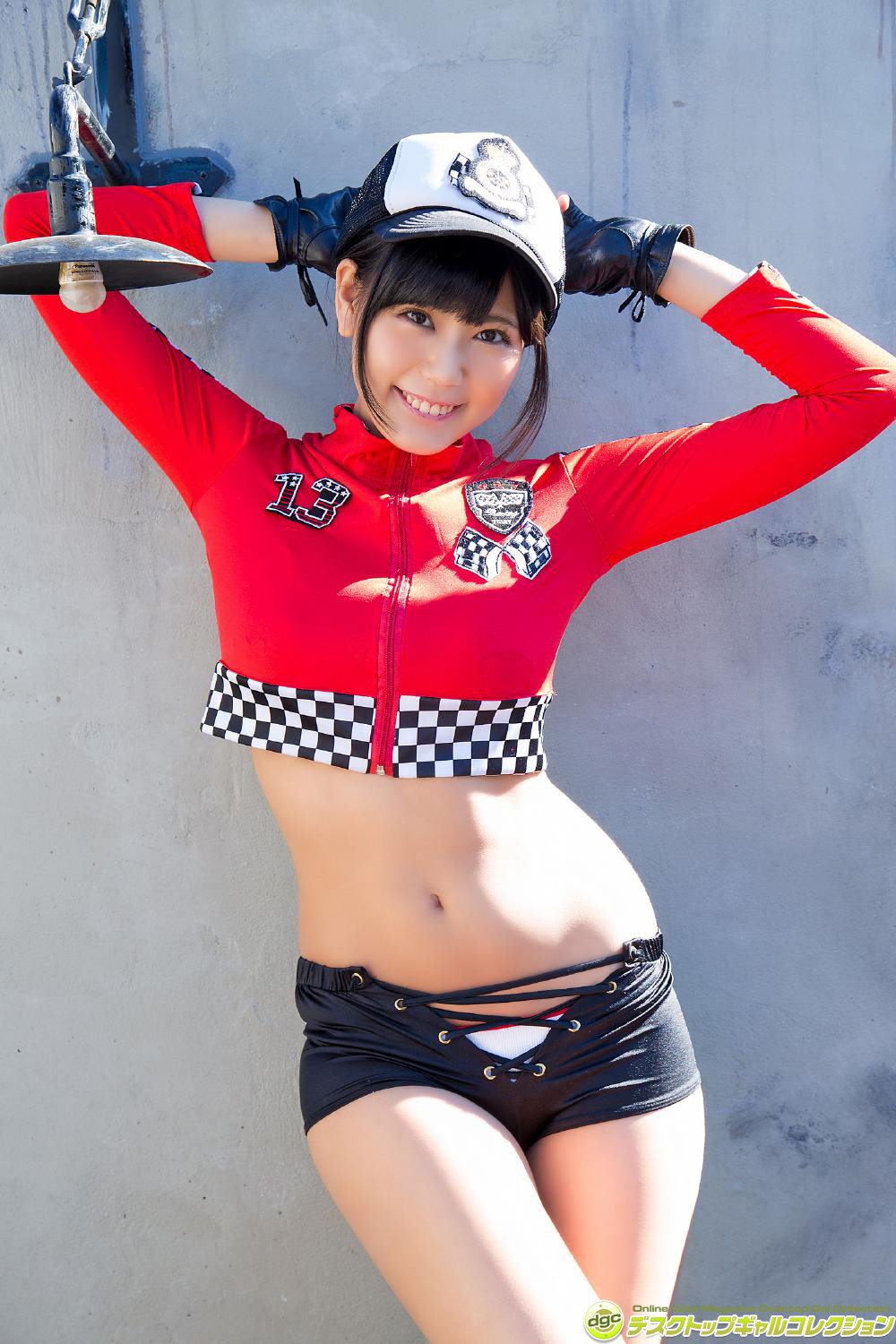 篠原冴美- [DGC]高清写真图 No.1365 爽やかな笑顔が眩しいマシュマロGカップ！