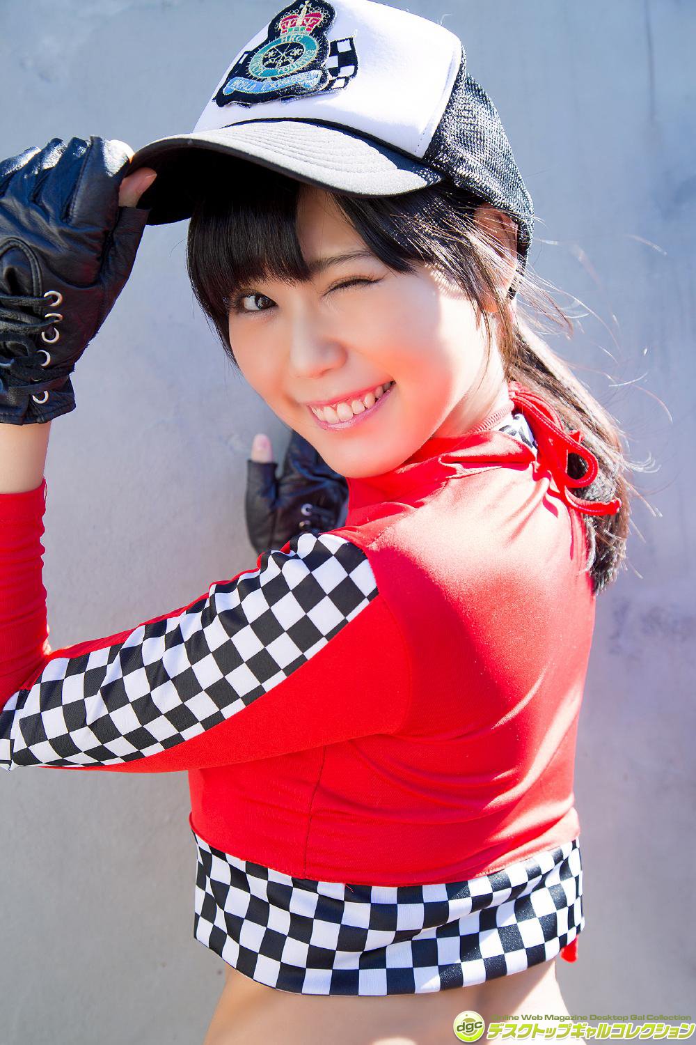 篠原冴美- [DGC]高清写真图 No.1365 爽やかな笑顔が眩しいマシュマロGカップ！