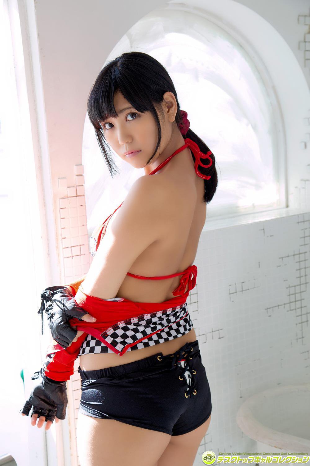篠原冴美- [DGC]高清写真图 No.1365 爽やかな笑顔が眩しいマシュマロGカップ！