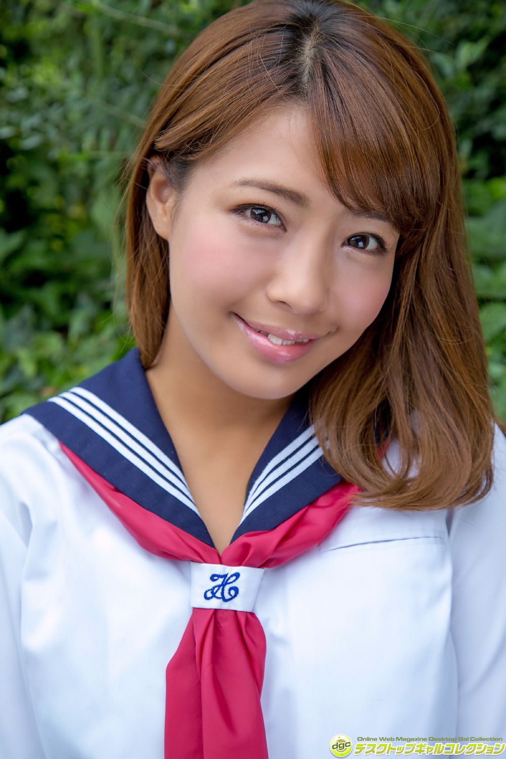 桥本梨菜 [DGC]高清写真图No.1329 色黒Gカップのムッチリボディで人気上昇中