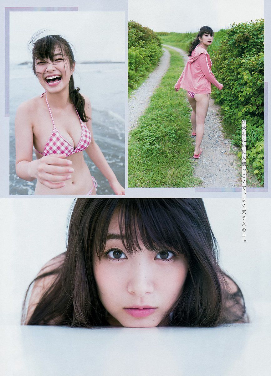 益田恵梨菜 ふっくらとした美バストがのぞく水着姿