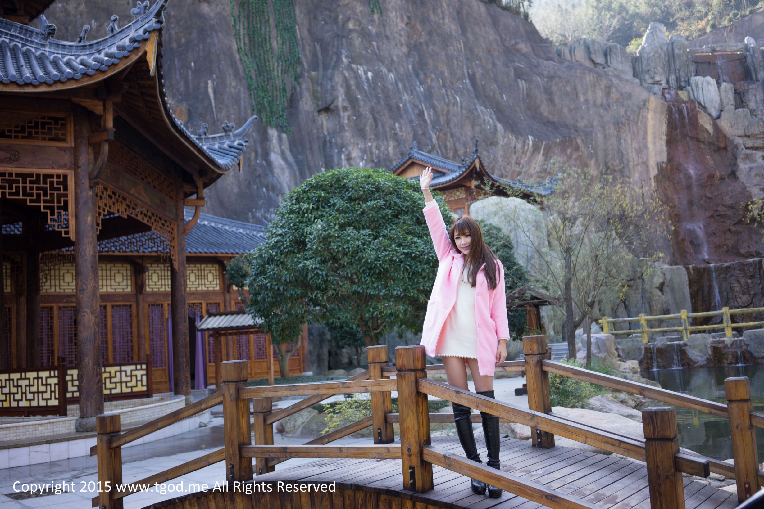 朱若慕-《女神驾到》之武义牛头山温泉 [TGOD推女神]高清写真图