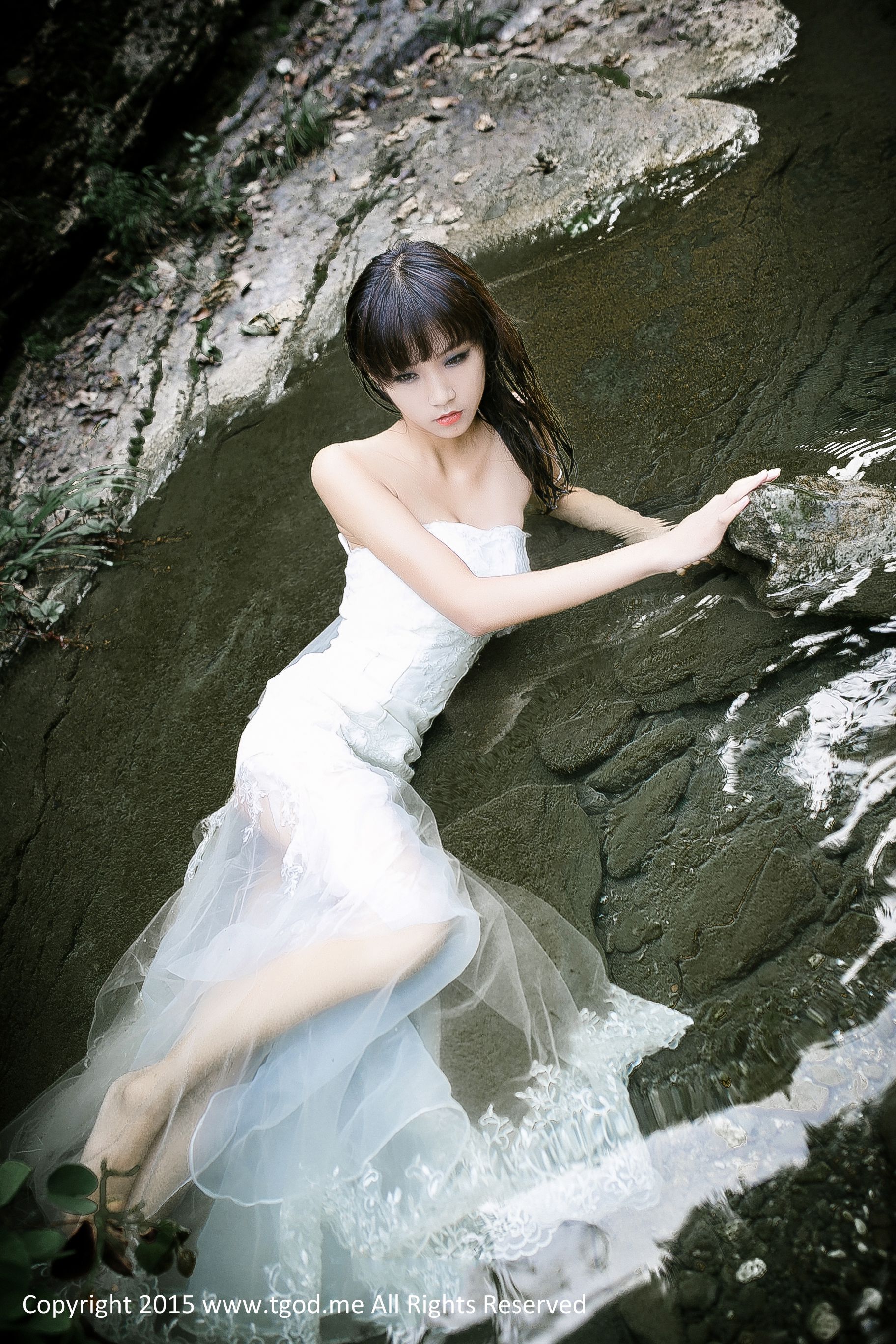 徐畅-幽谷中的美人鱼 [TGOD推女神]高清写真图