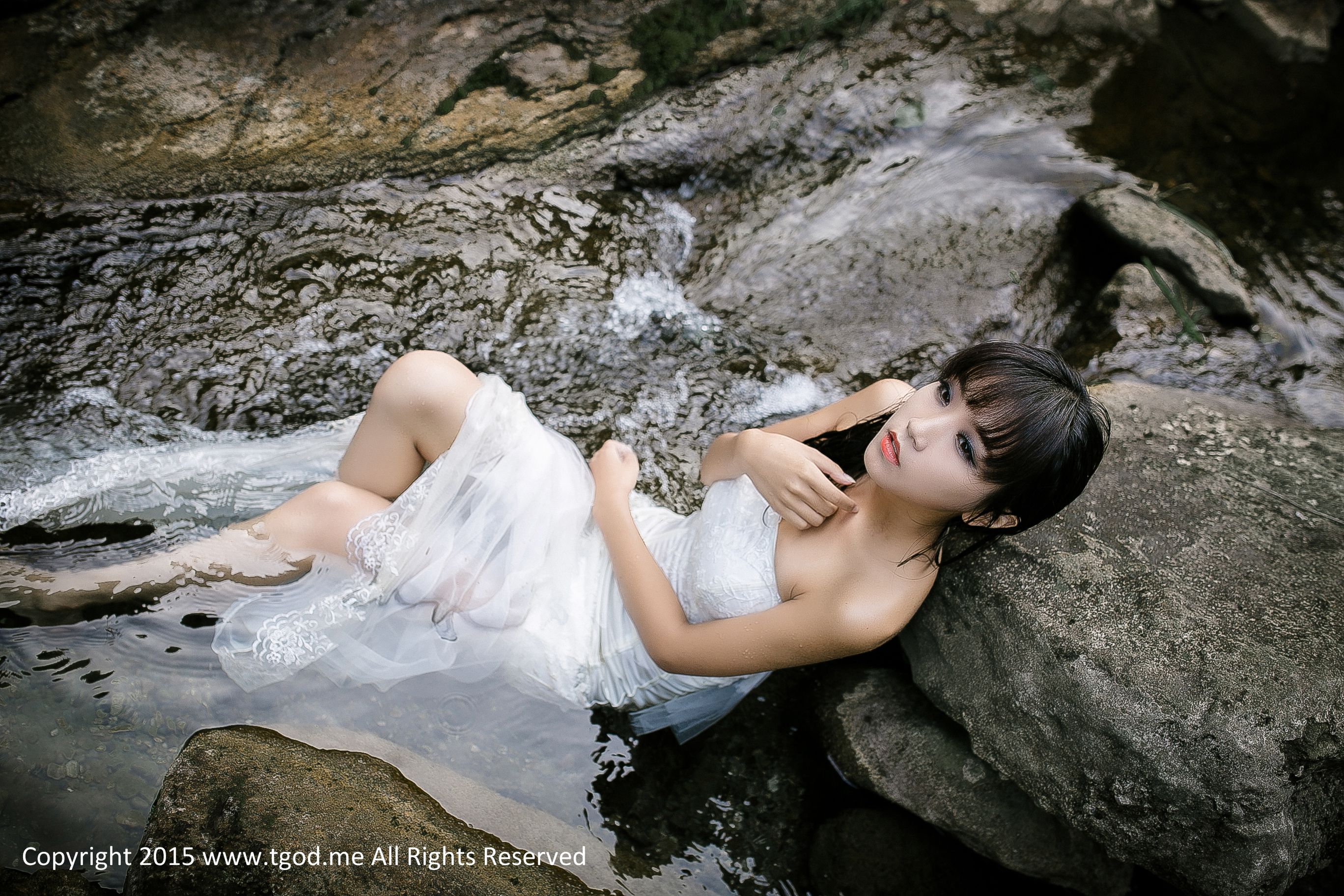 徐畅-幽谷中的美人鱼 [TGOD推女神]高清写真图
