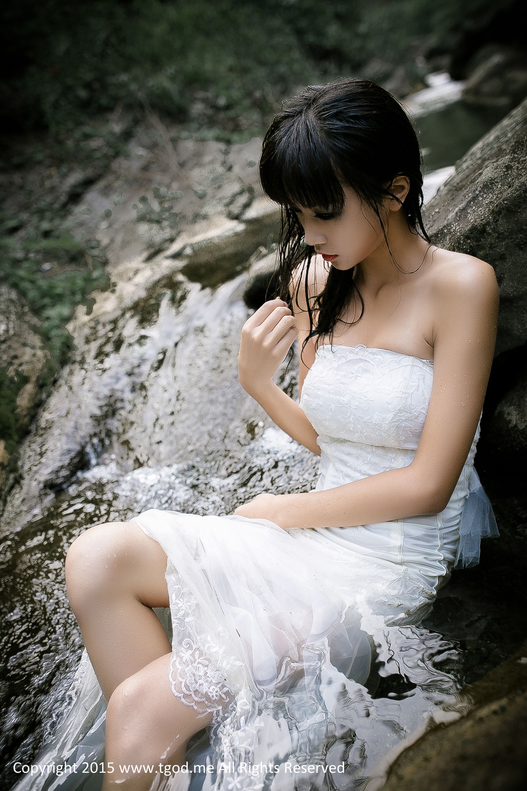 徐畅-幽谷中的美人鱼 [TGOD推女神]高清写真图