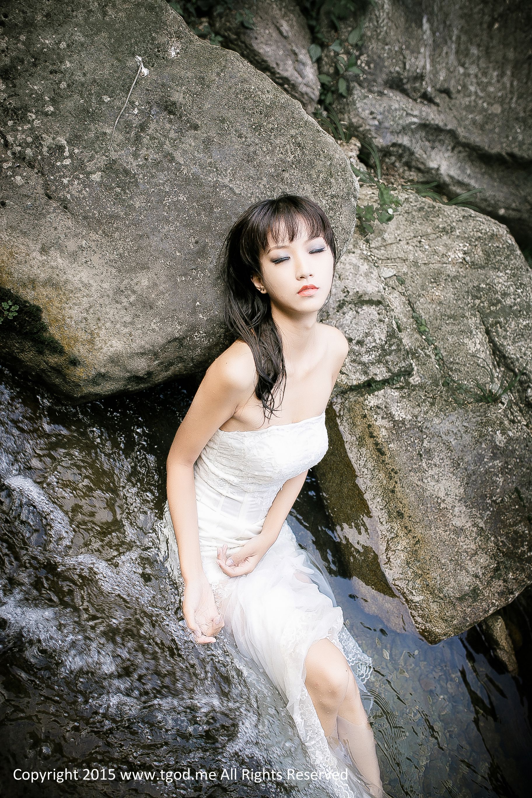 徐畅-幽谷中的美人鱼 [TGOD推女神]高清写真图