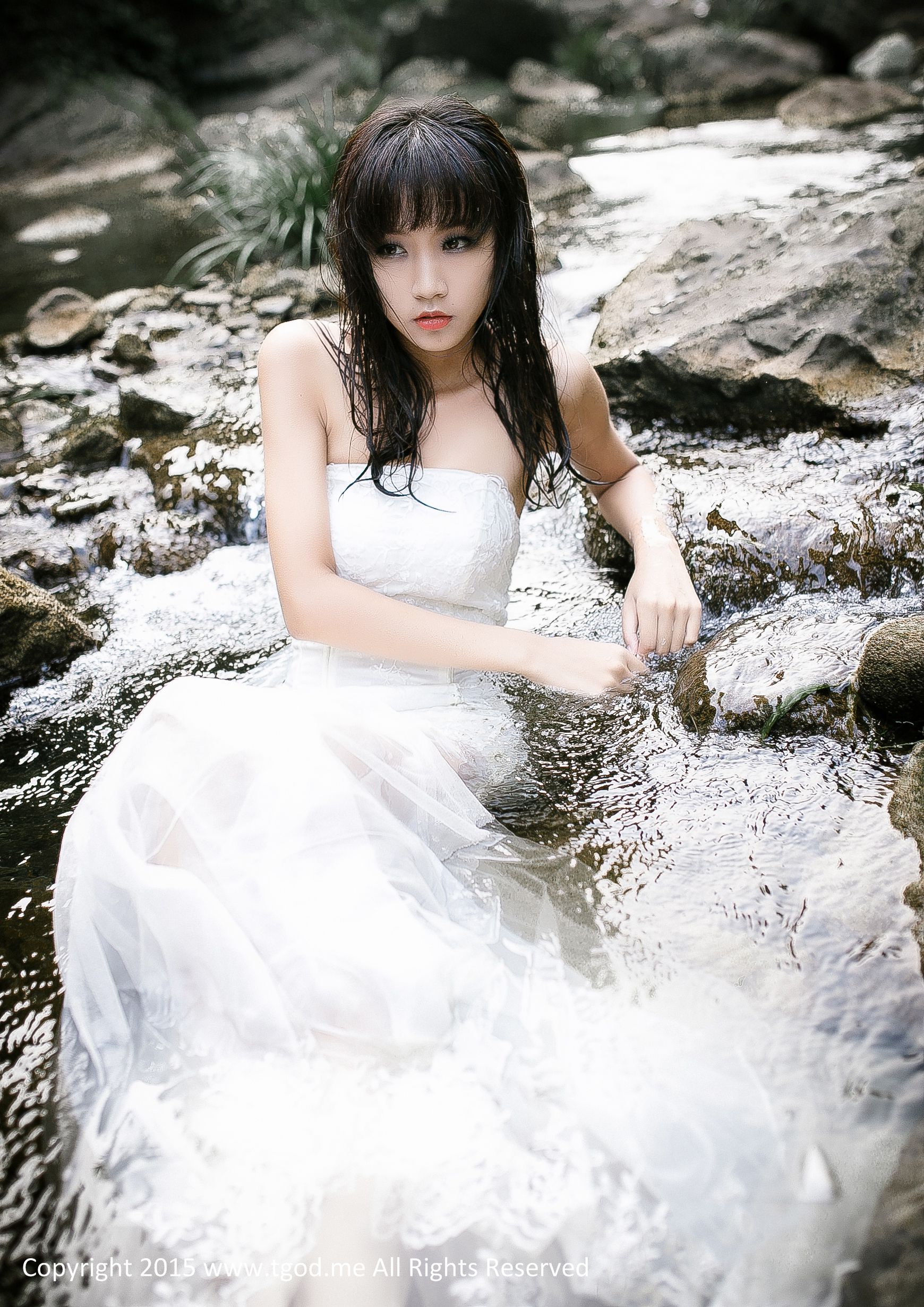 徐畅-幽谷中的美人鱼 [TGOD推女神]高清写真图