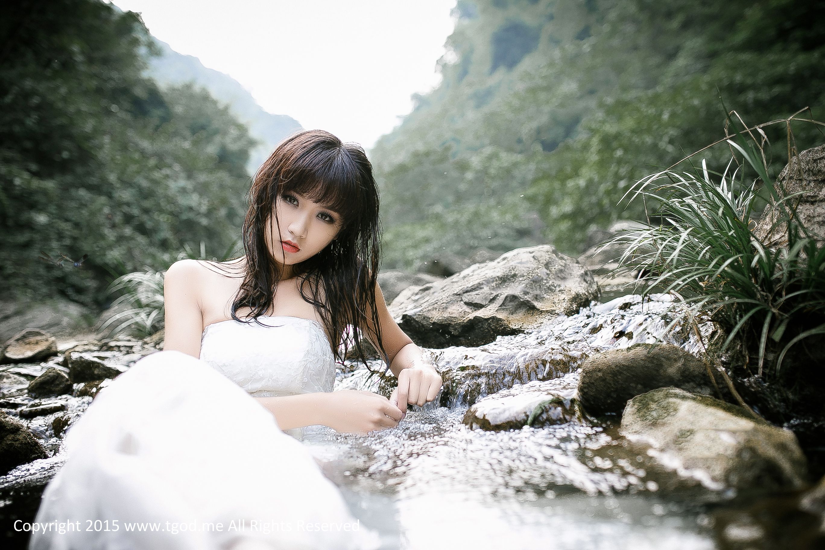 徐畅-幽谷中的美人鱼 [TGOD推女神]高清写真图