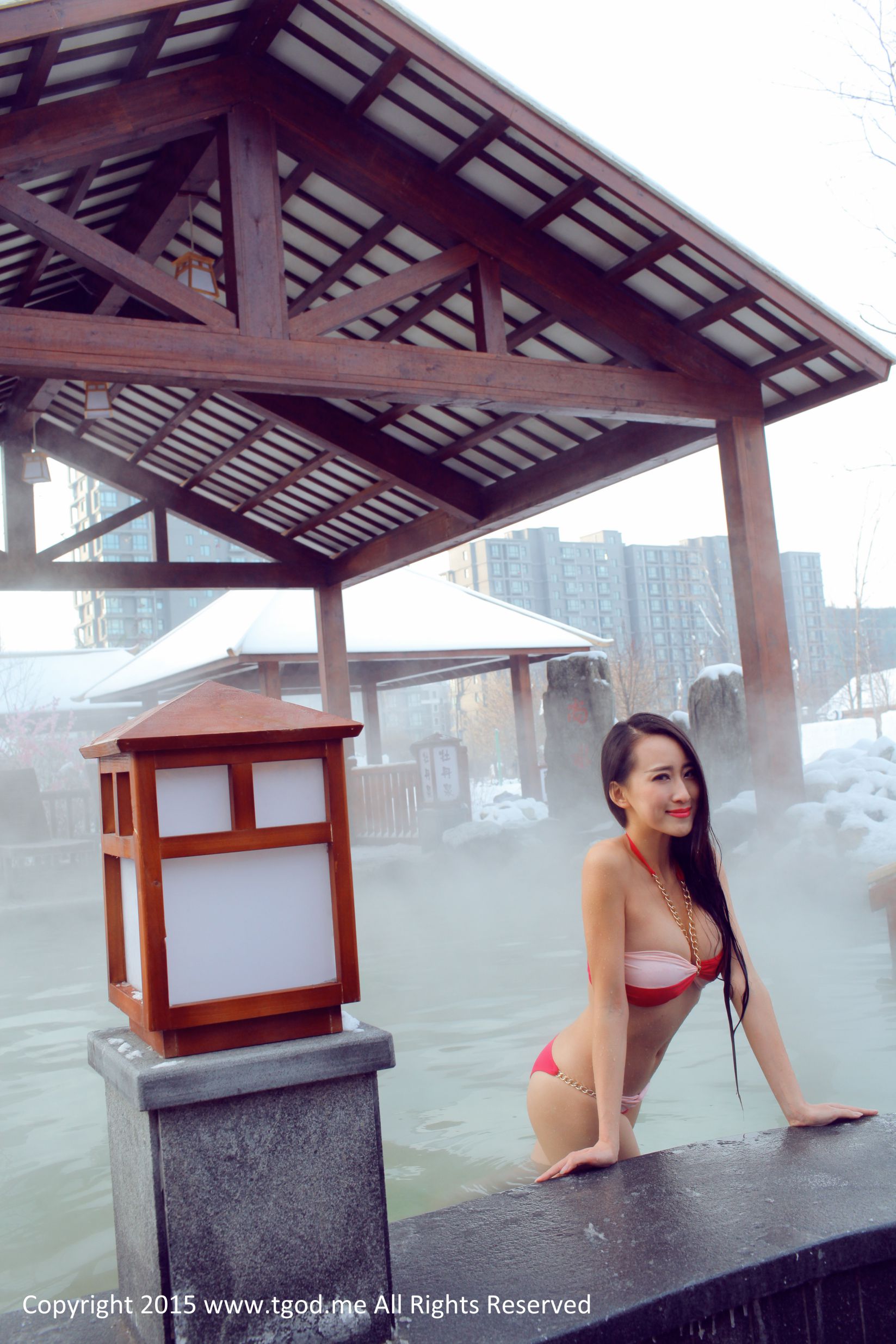罗婉莹-《女神驾到》之大庆林甸北国温泉 [TGOD推女神]高清写真图