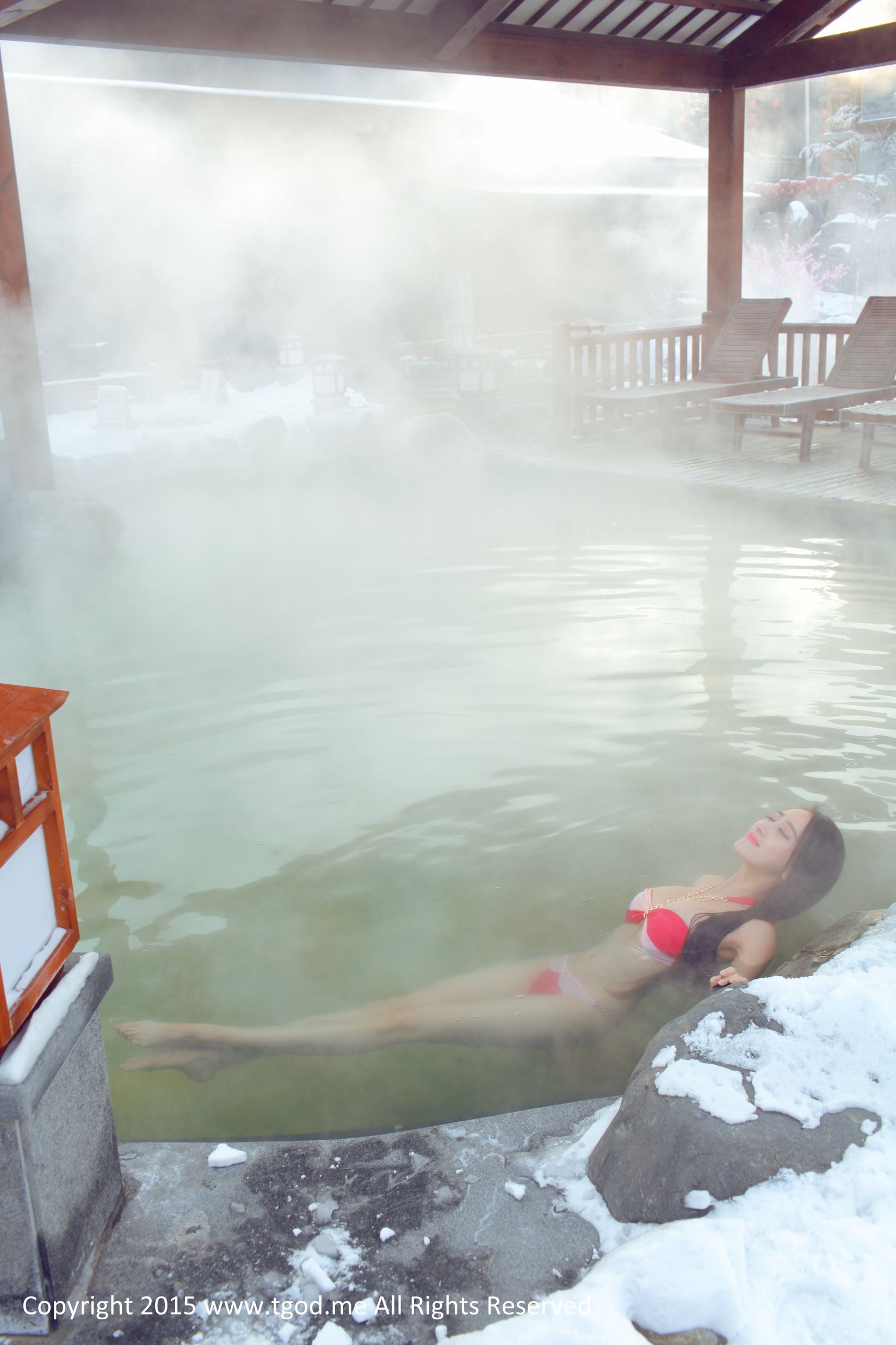 罗婉莹-《女神驾到》之大庆林甸北国温泉 [TGOD推女神]高清写真图