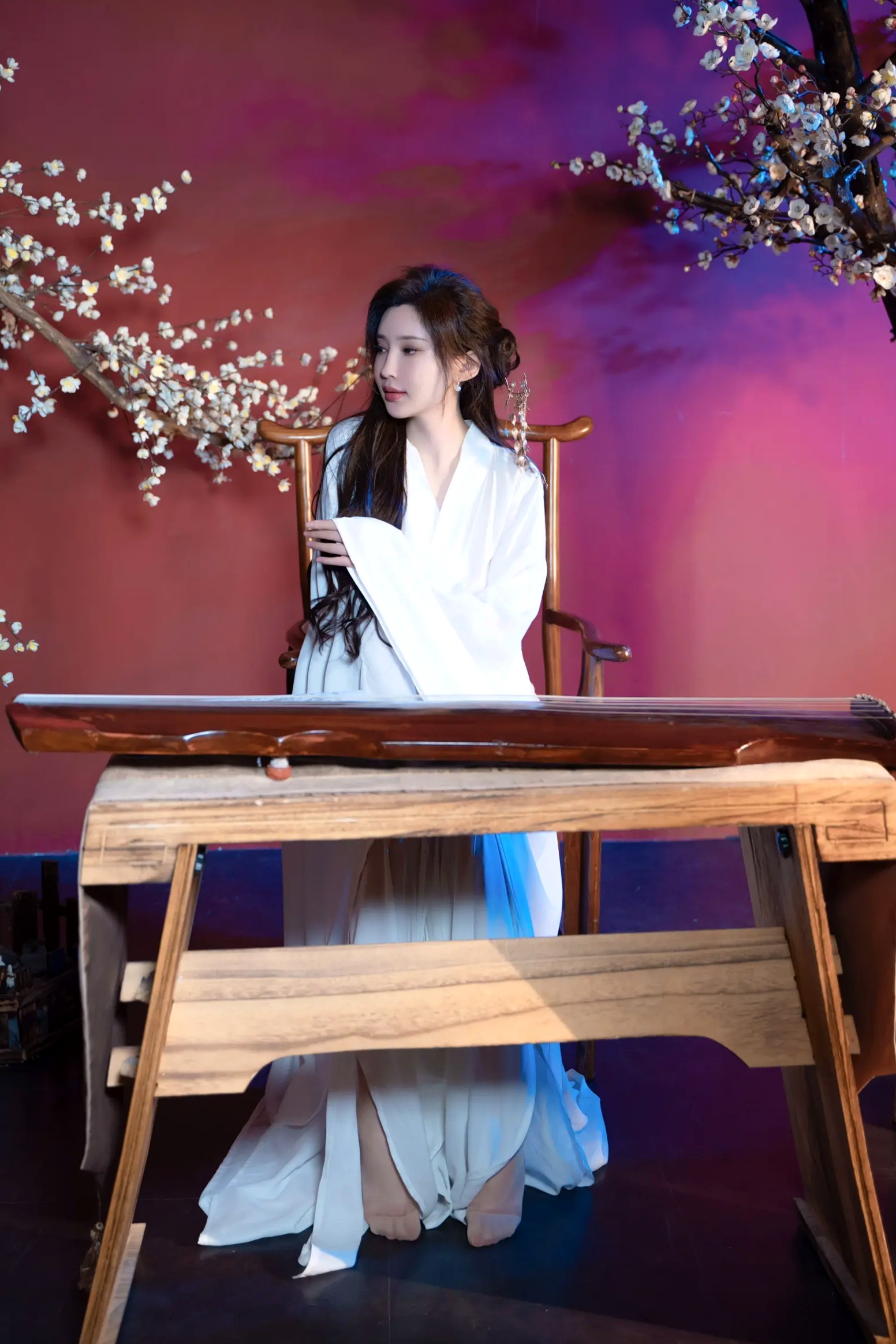 周妍希 - 白衣仙子古风私房大尺度写真，书香气息下的绝美尤物诱惑 [104P]