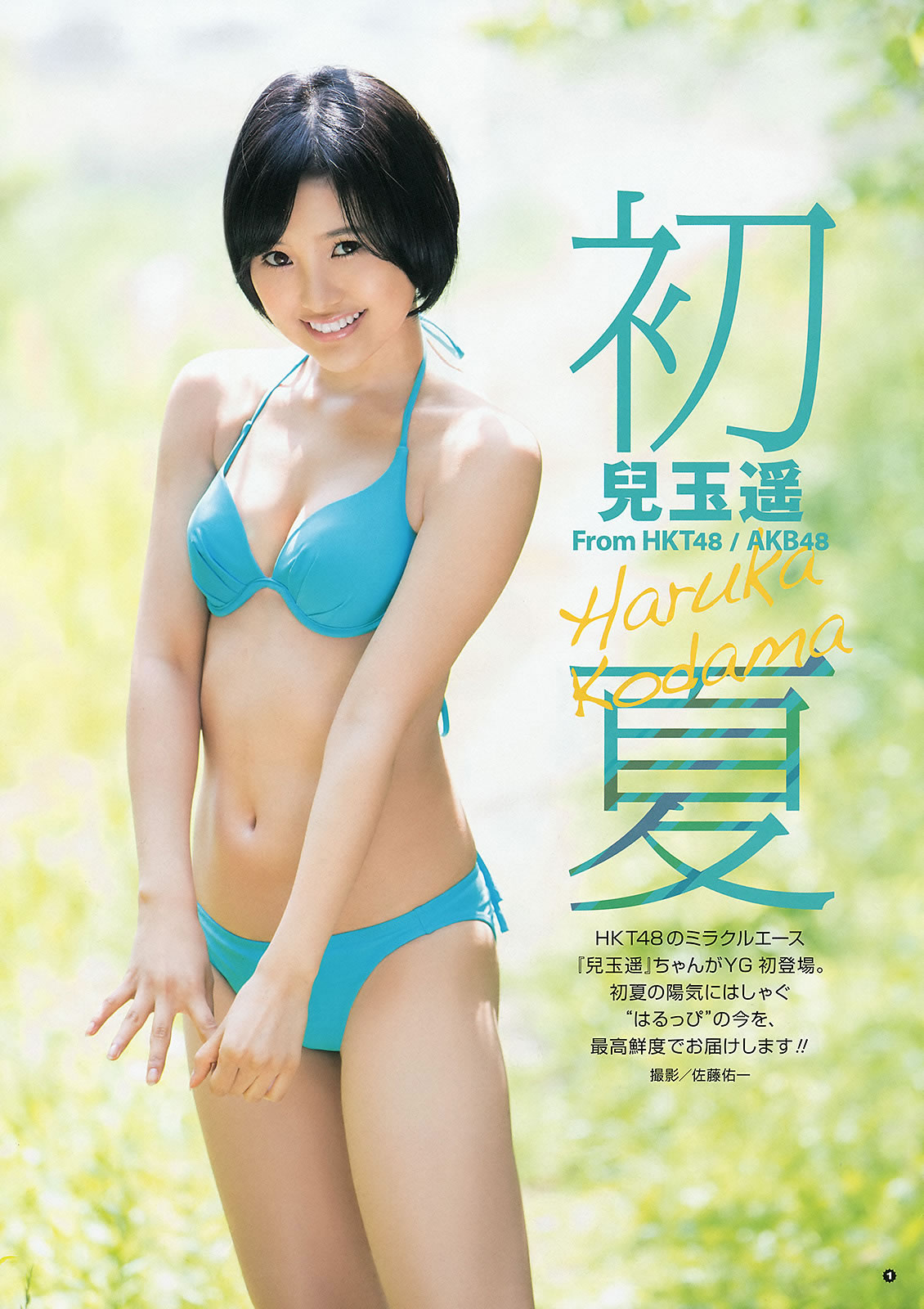 [Young Gangan]高清写真图2015 No.12-13 兒玉遙 武田紗季 生駒里奈 御伽ねこむ 井上小百合