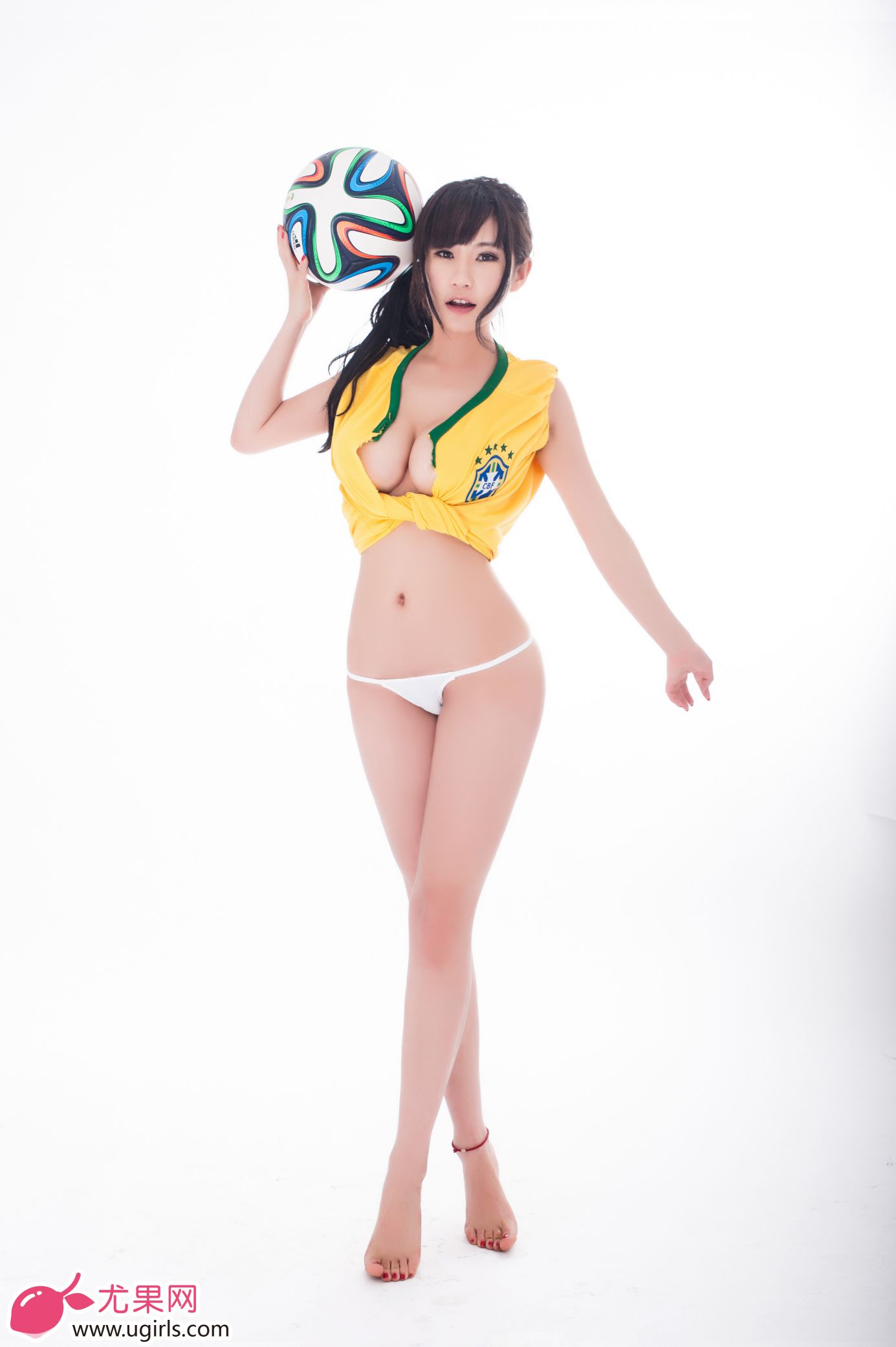 苏可可、纯小希、赵雪  [尤果网UGirls]高清写真图足球宝贝合辑I