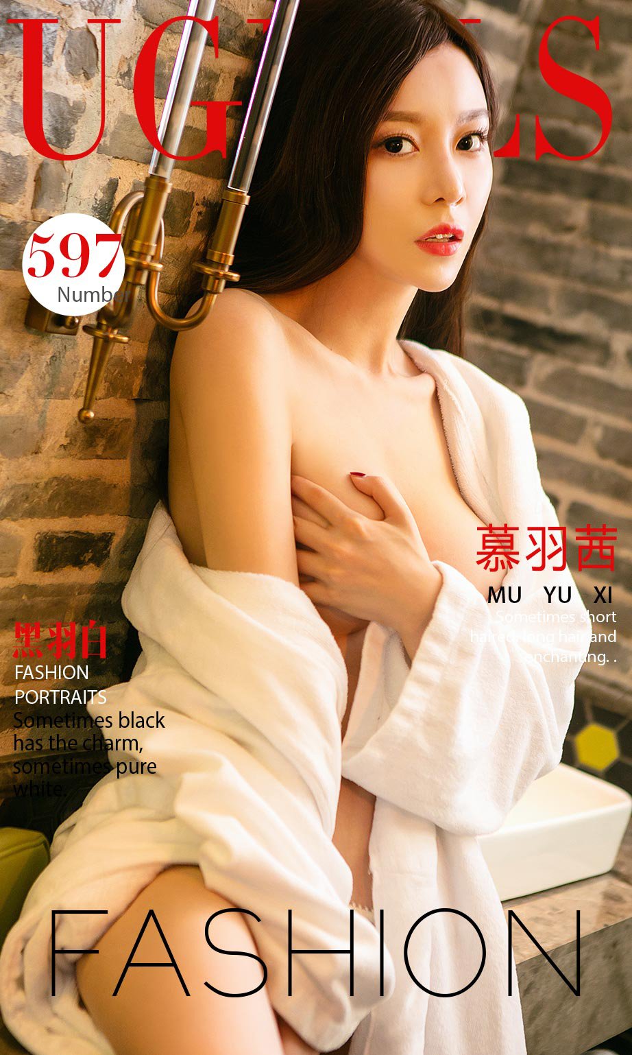 慕羽茜- [尤果圈爱尤物] VOL.597 黑羽白