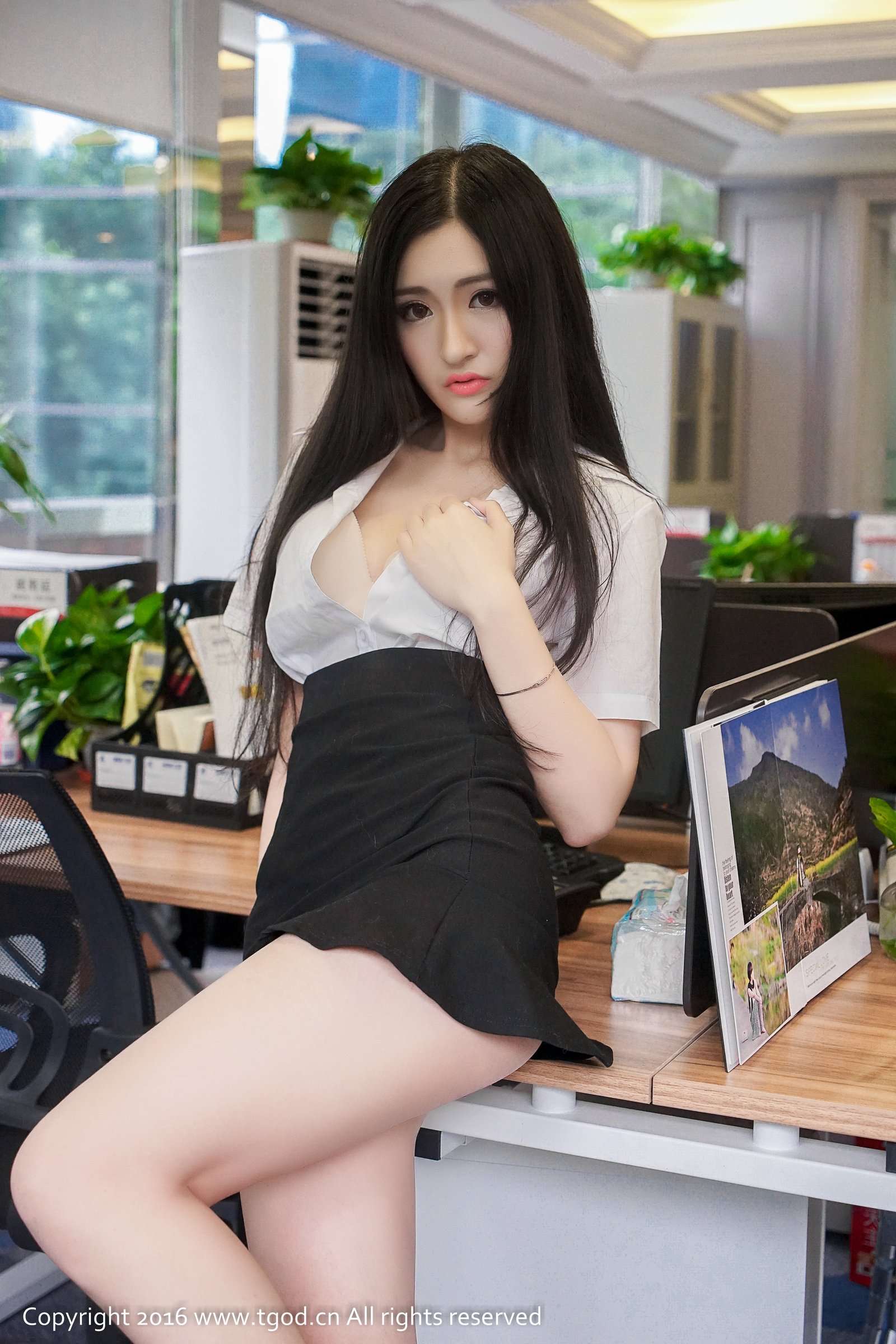 沈梦瑶 [TGOD推女神]高清写真图教师诱惑不可挡