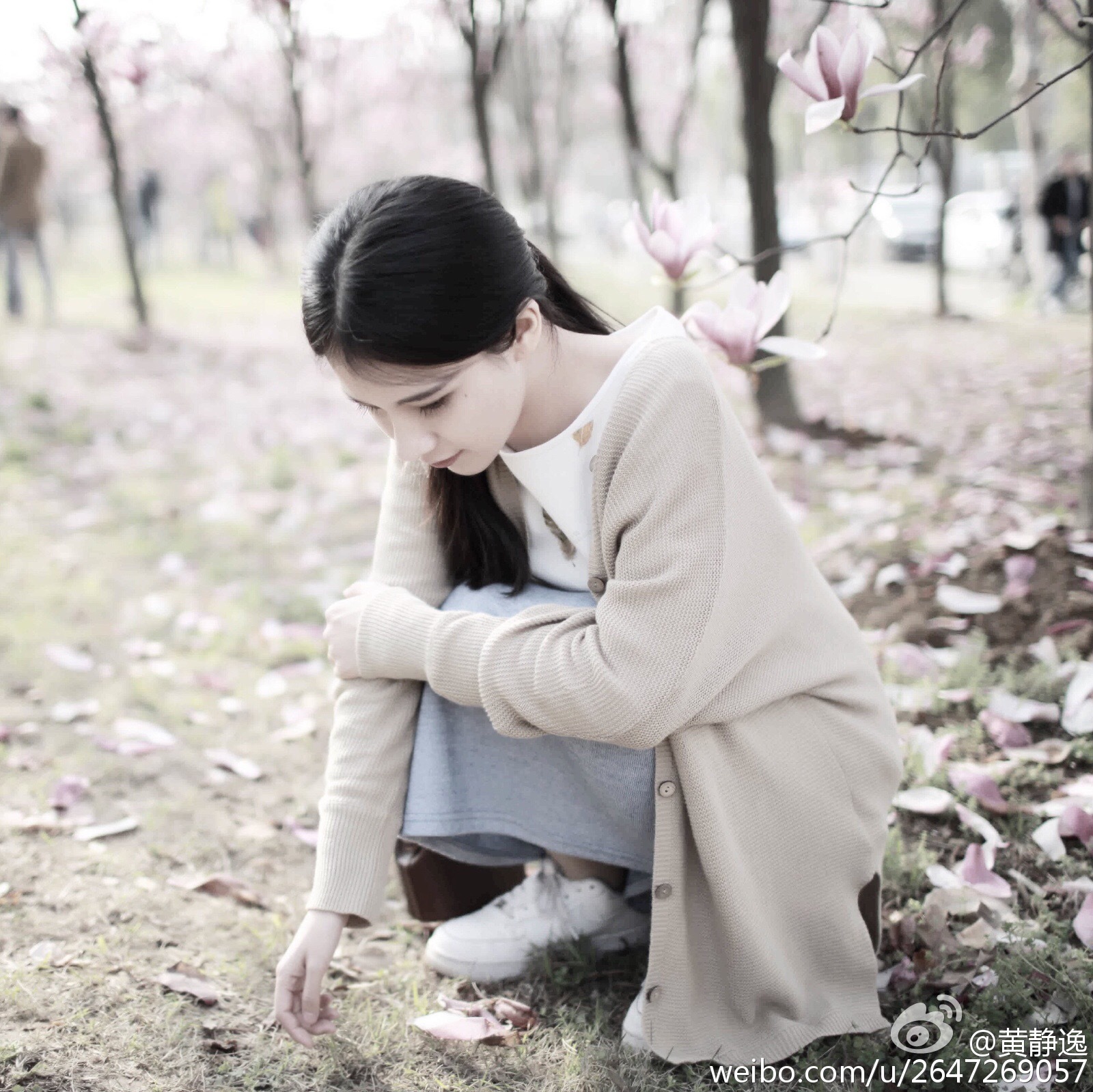 黄静逸 华中科大女神唯美写真图～