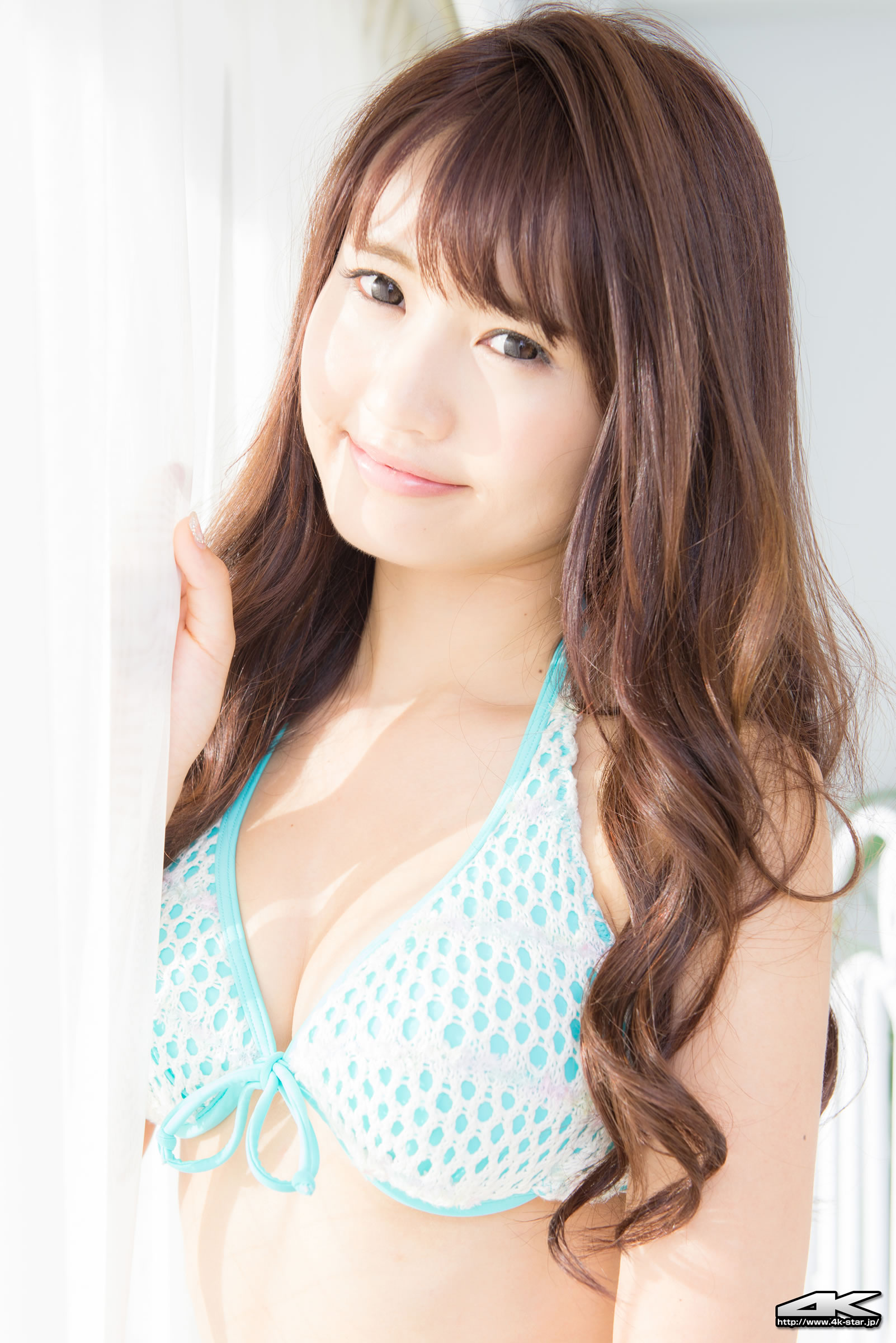 中村奏絵 [4K-STAR]高清写真图2016.03.21 N0.518 水着（水色）