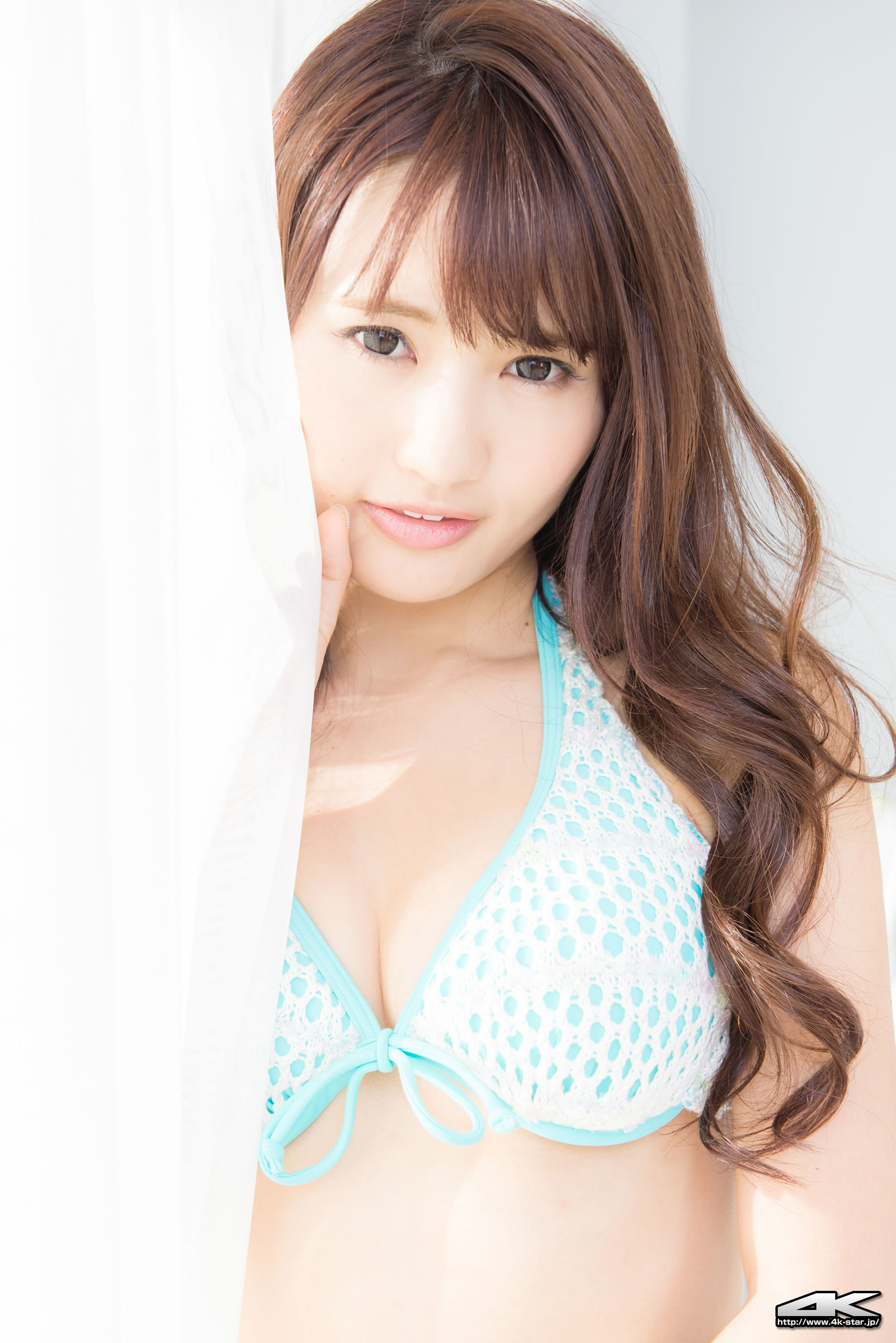 中村奏絵 [4K-STAR]高清写真图2016.03.21 N0.518 水着（水色）