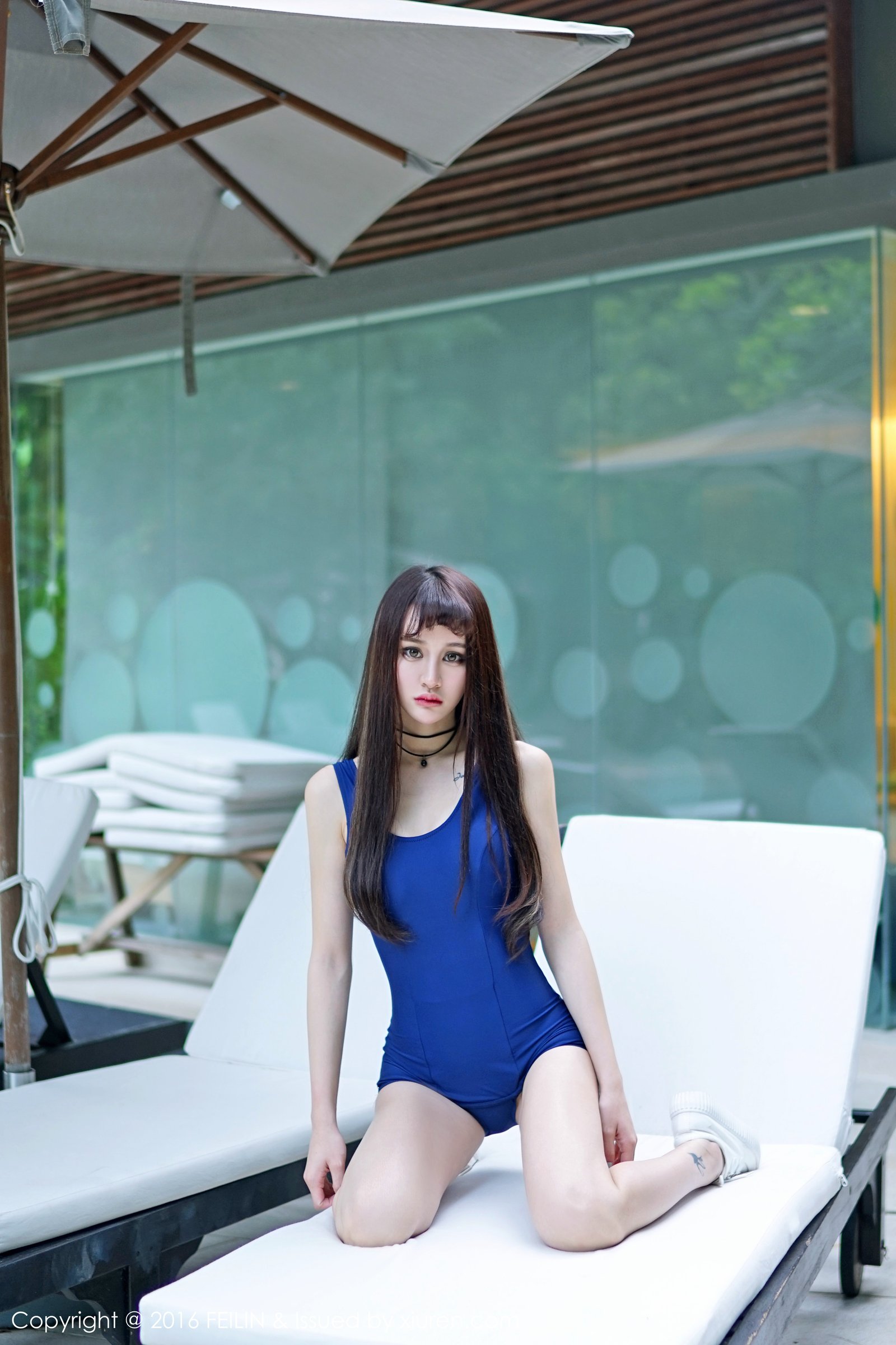 Cheryl青树 [FEILIN嗲囡囡]高清写真图2016.08.12 VOL.050