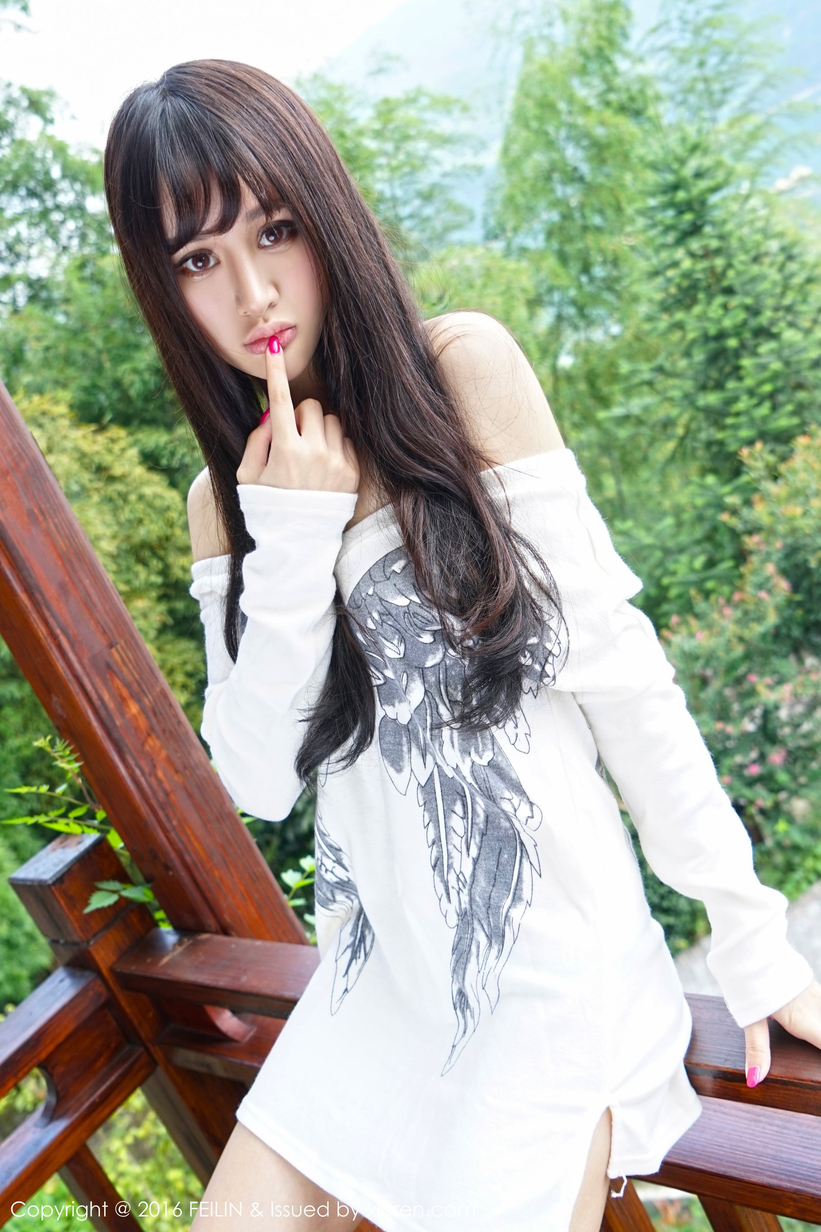 Cheryl青树 [FEILIN嗲囡囡]高清写真图2016.09.13 VOL.053