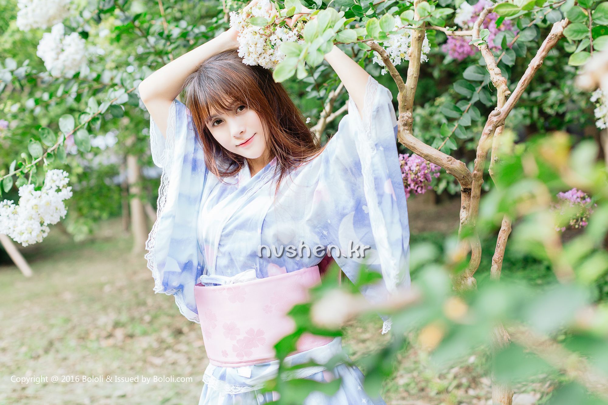 夏美酱 [Kimoe激萌文化]高清写真图KIM.007 夏日浴衣