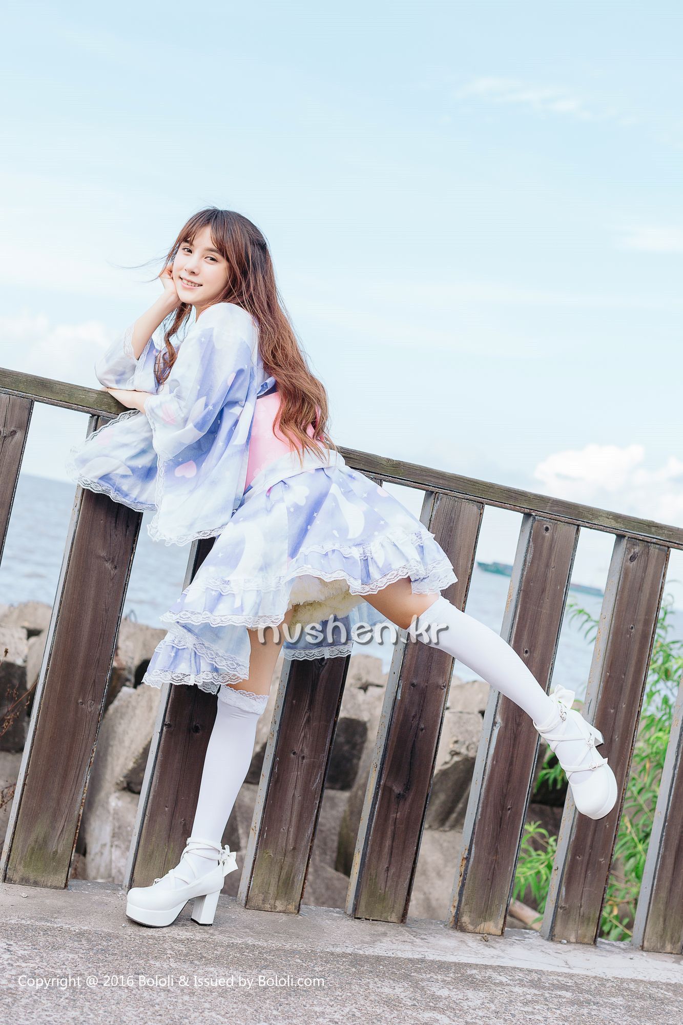 夏美酱 [Kimoe激萌文化]高清写真图KIM.007 夏日浴衣