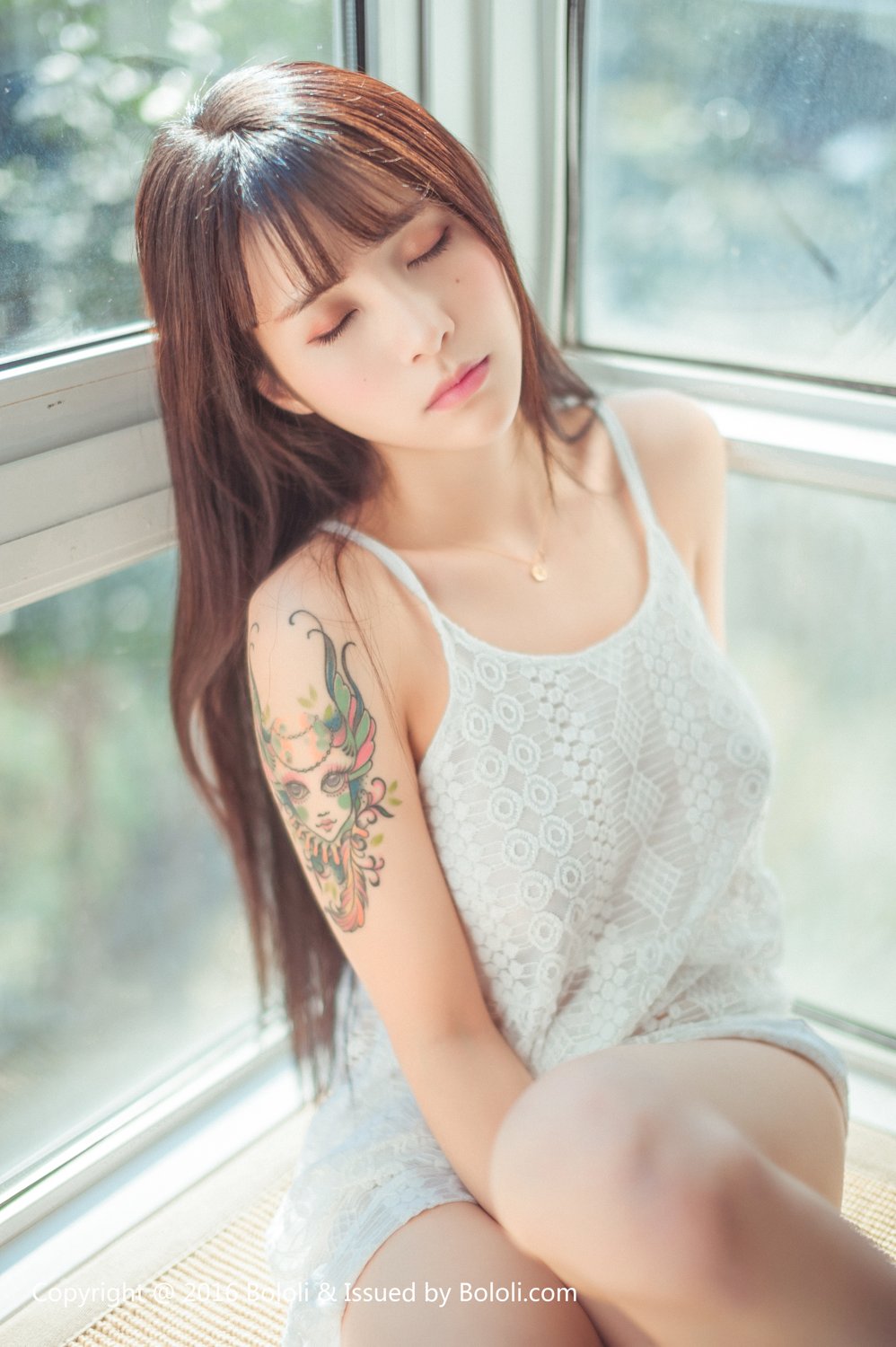 夏美酱- [BoLoli波萝社新刊]高清写真图 BOL.40 白裙夏美