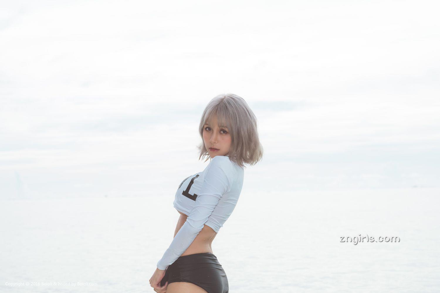 夏美酱- [BoLoli波萝社新刊]高清写真图 BOL.123 夏美的海边风情