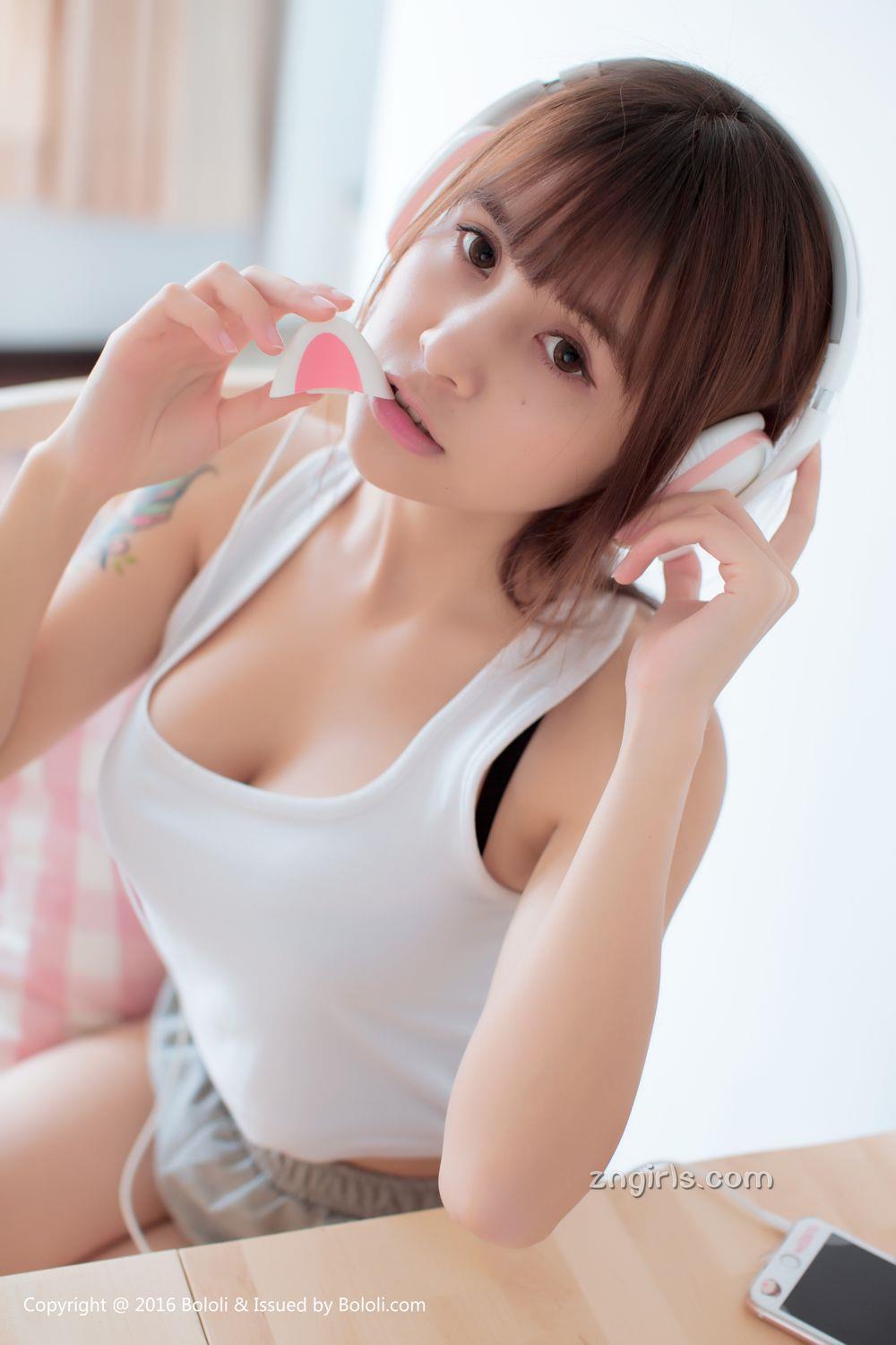 夏美酱- [BoLoli波萝社新刊]高清写真图 BOL.135 猫系可爱夏美