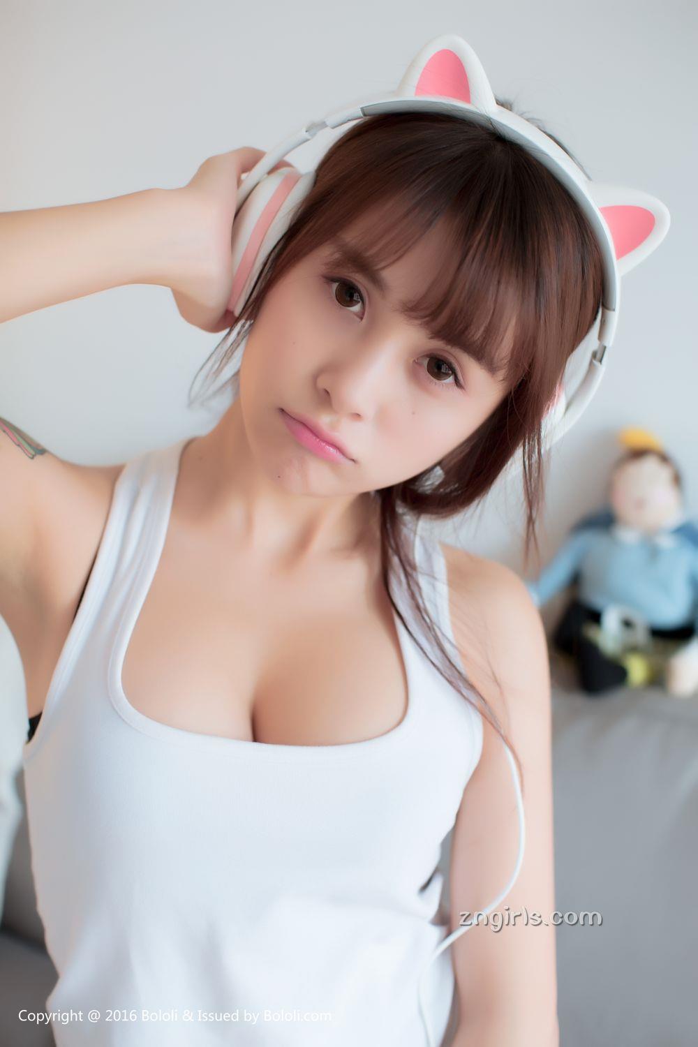 夏美酱- [BoLoli波萝社新刊]高清写真图 BOL.135 猫系可爱夏美