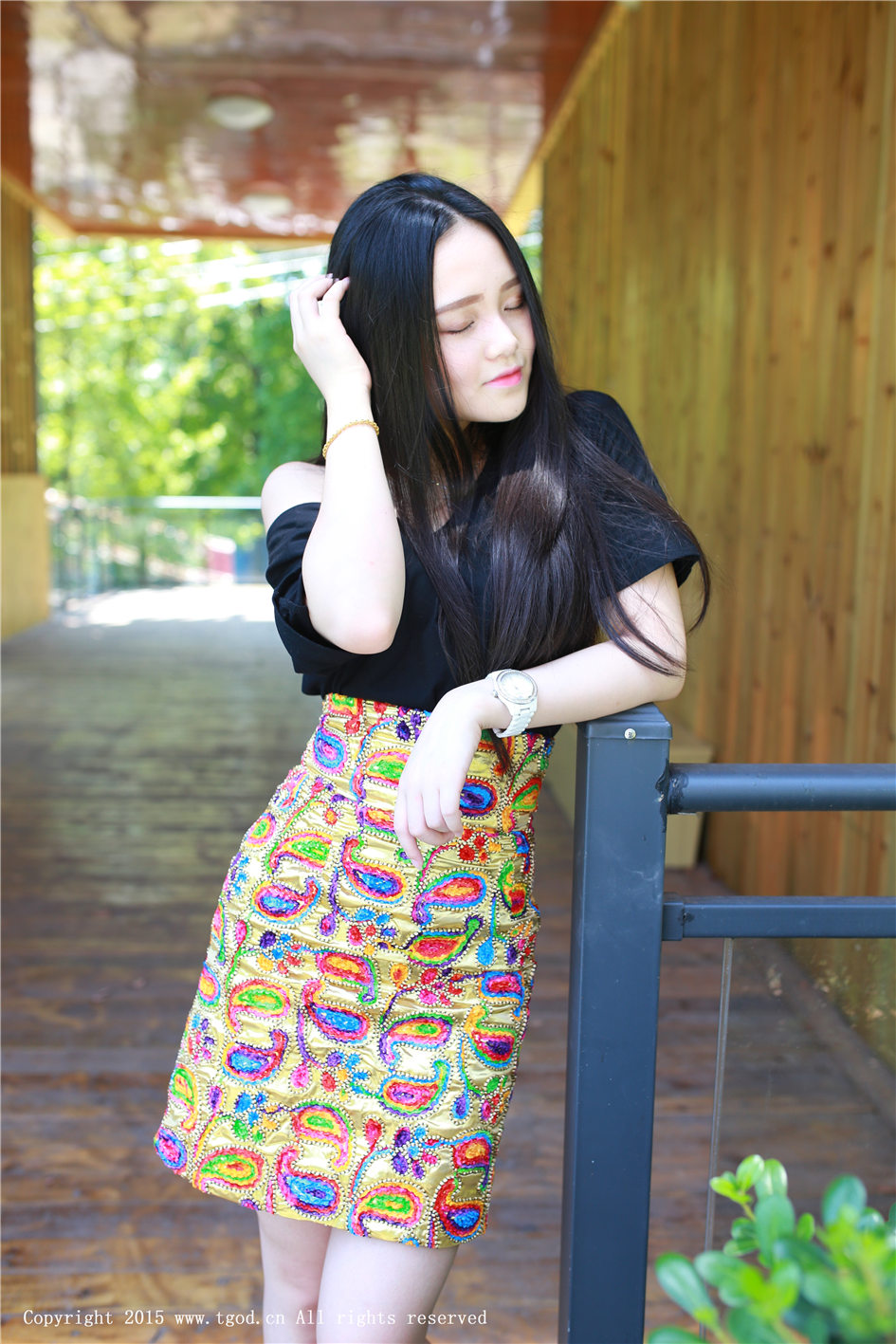 佩佩Cassie [TGOD推女神]高清写真图室外小清新 ~