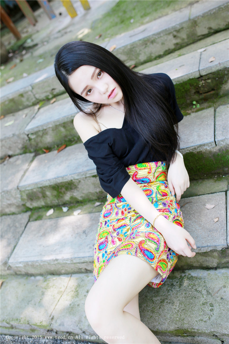 佩佩Cassie [TGOD推女神]高清写真图室外小清新 ~