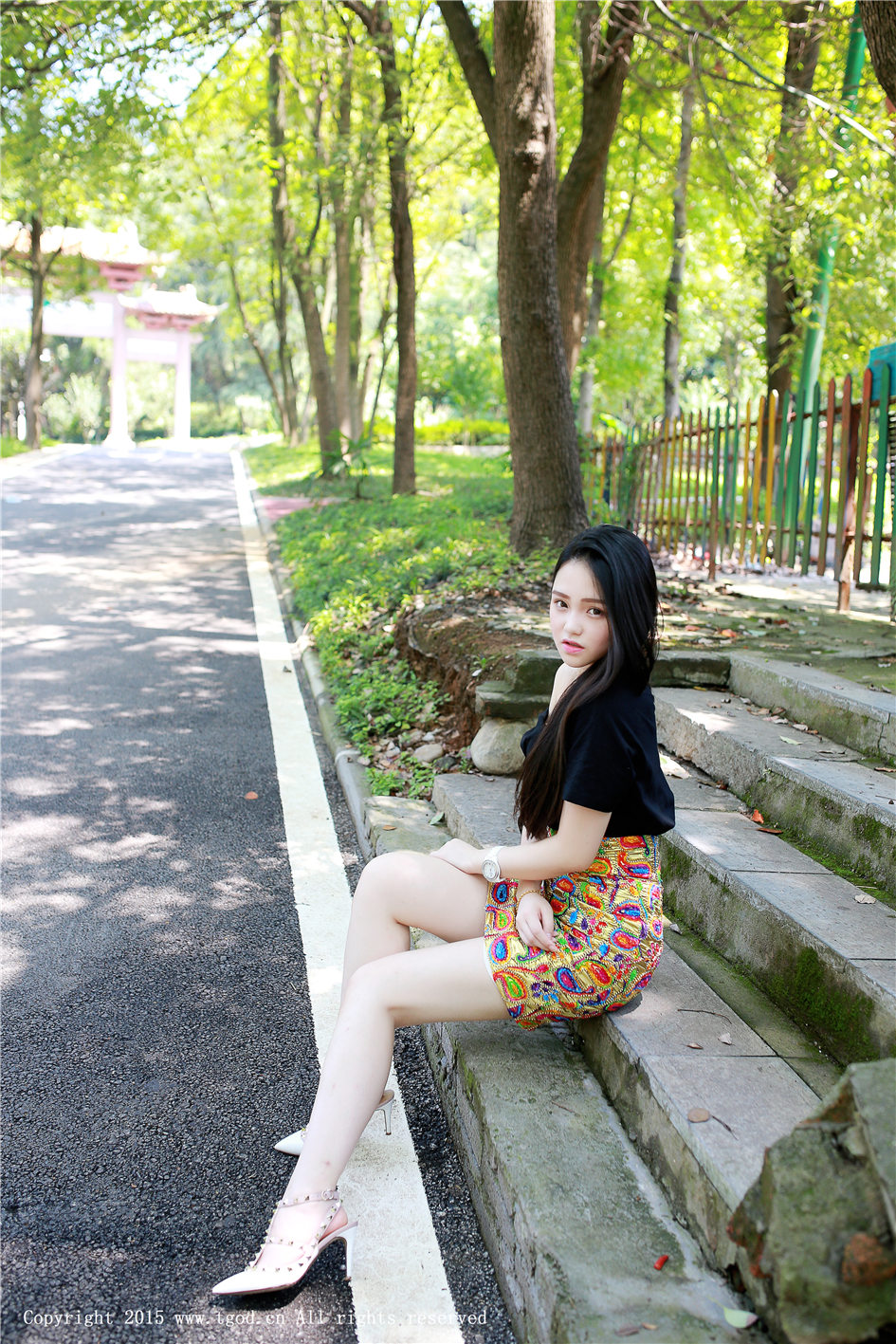 佩佩Cassie [TGOD推女神]高清写真图室外小清新 ~