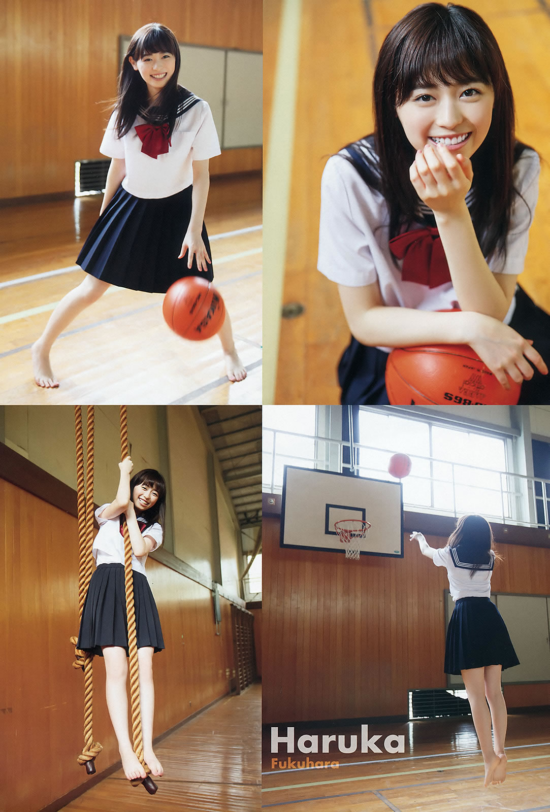 [Young Animal]高清写真图2015 No.20-21 福原遥 桜井えりな 兒玉遥 神志那結衣 HKT48 [45P]高清写真图