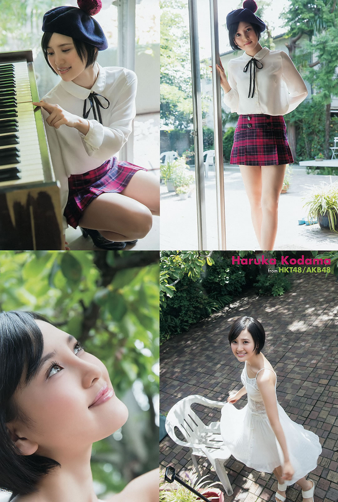 [Young Animal]高清写真图2015 No.20-21 福原遥 桜井えりな 兒玉遥 神志那結衣 HKT48 [45P]高清写真图