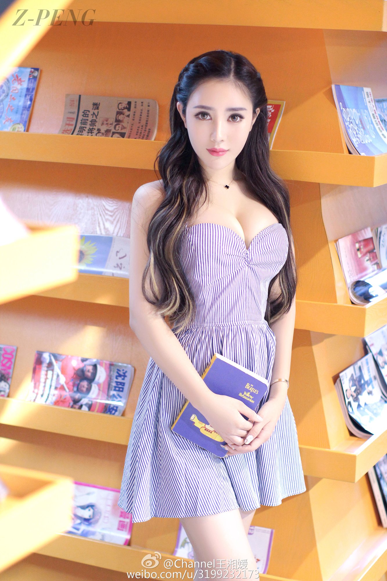 王湘媛Channel 妩媚性感妖姬写真图