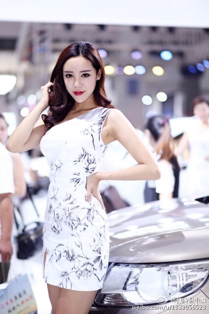 张小霈(张霈) 气质车展模特