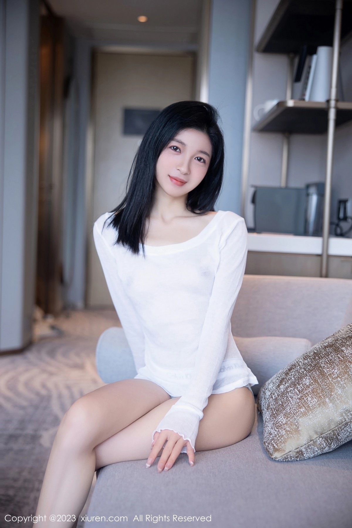 [XiuRen]高清写真图 2023.04.23 No.6619 茜茜Kimi 清纯美腿