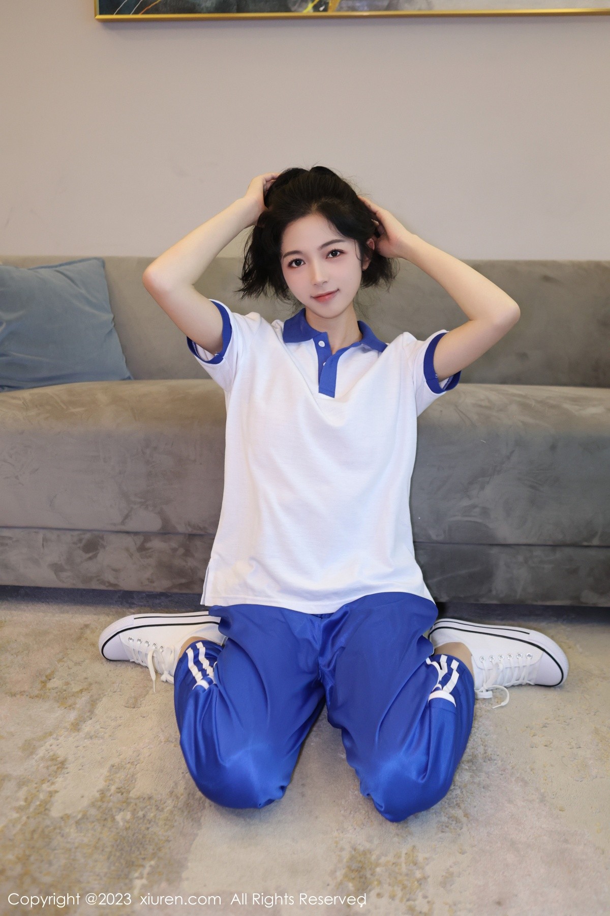 [XiuRen]高清写真图 2023.06.05 No.6855 茜茜Kimi 学妹装美腿