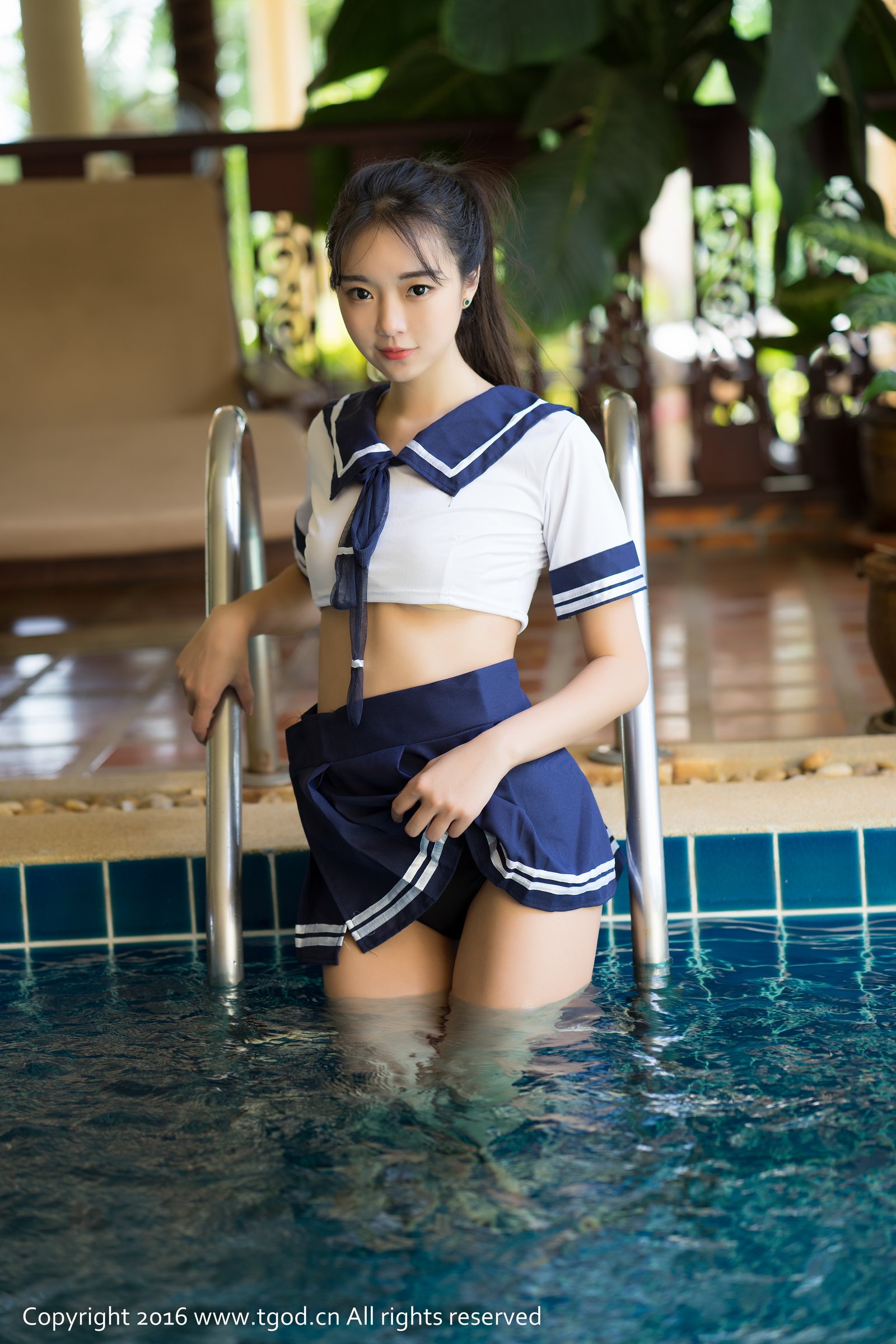 可乐Vicky [TGOD推女神]高清写真图苏梅岛旅拍 第一刊 ~