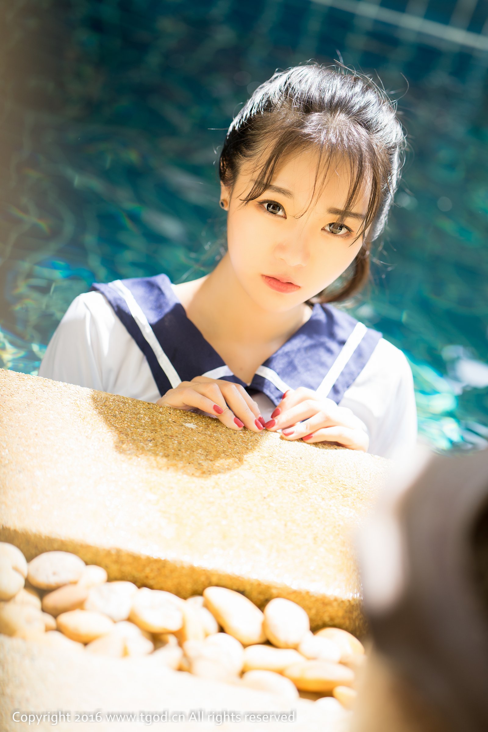 可乐Vicky [TGOD推女神]高清写真图苏梅岛旅拍 第一刊 ~