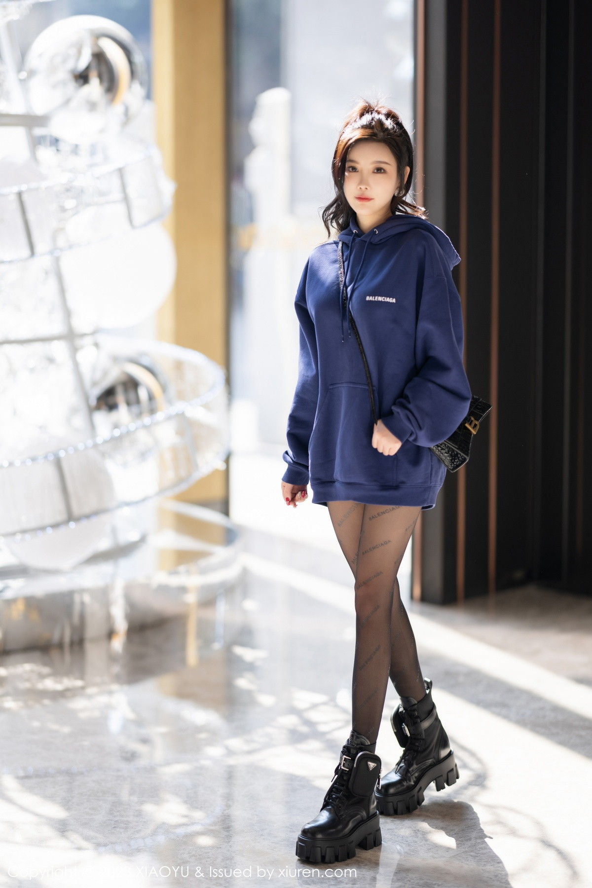 [XIAOYU]高清写真图 2023.01.13 VOL.946 杨晨晨Yome 黑丝美臀
